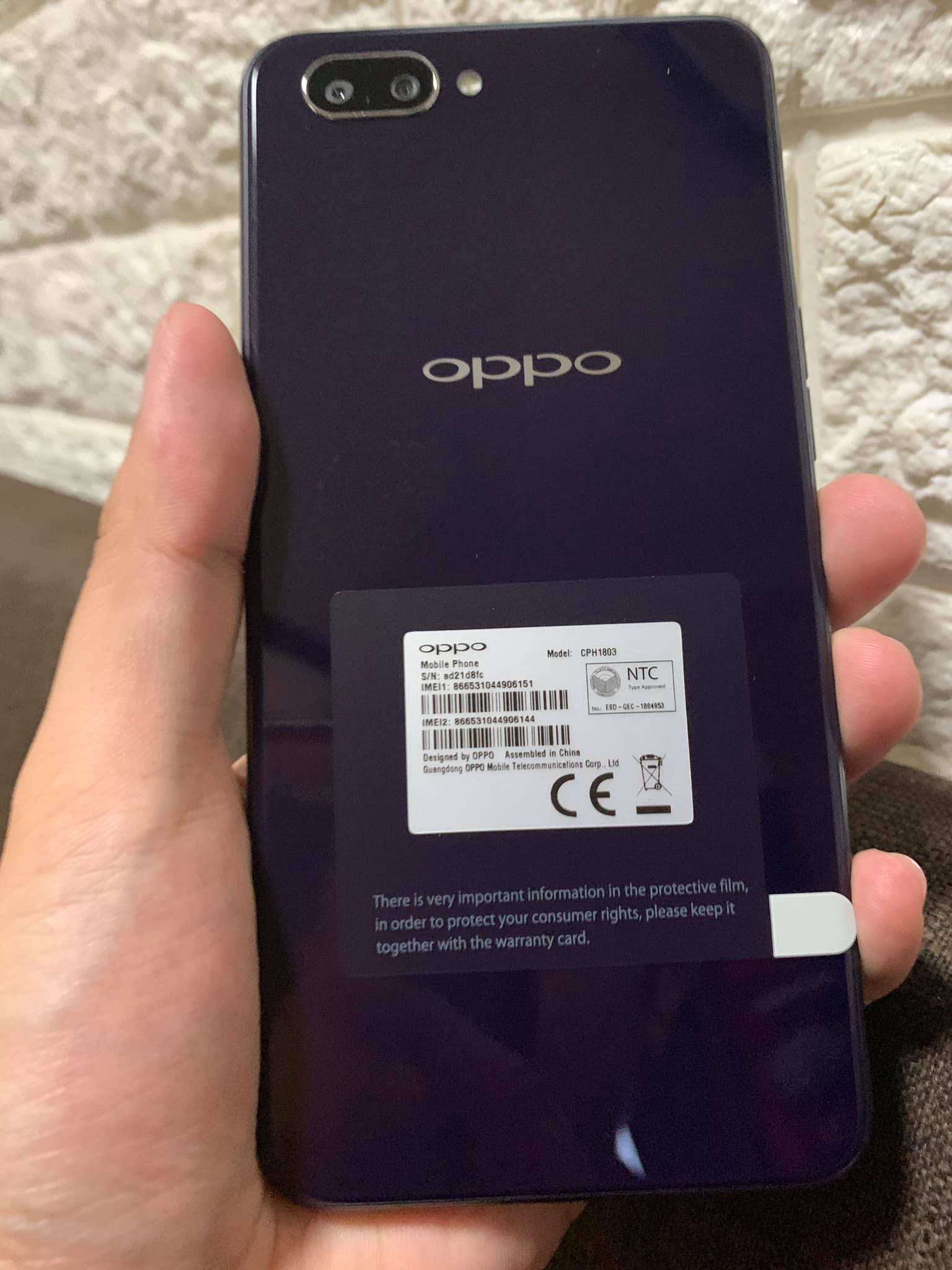 Sold Oppo A3s Purple Daeniel S Gadgets Essentials Facebook