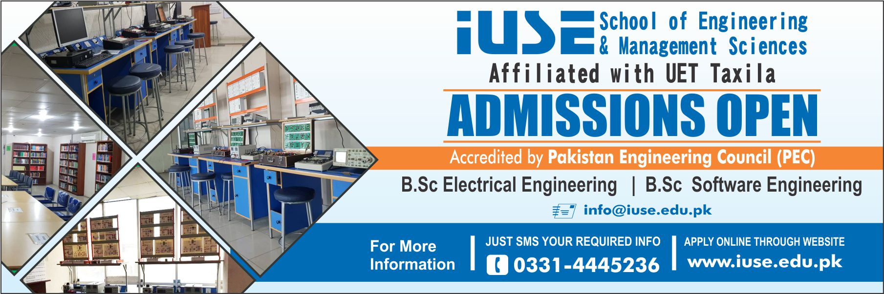 IUSE School of Engineering & Management Sciences | Rawalpindi