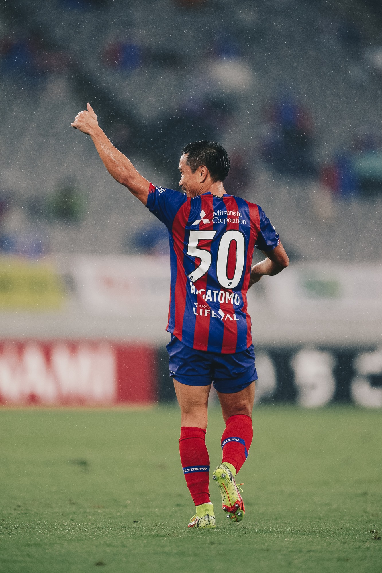 📸 Yuto Nagatomo made his first appearance for F.C.Tokyo 🔵🔴 for
