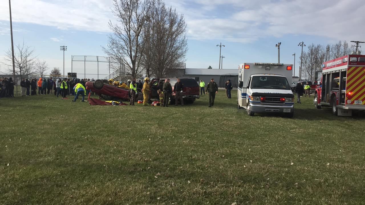 Missouri - The Harrison County disaster drill at West Harrison CSD ...