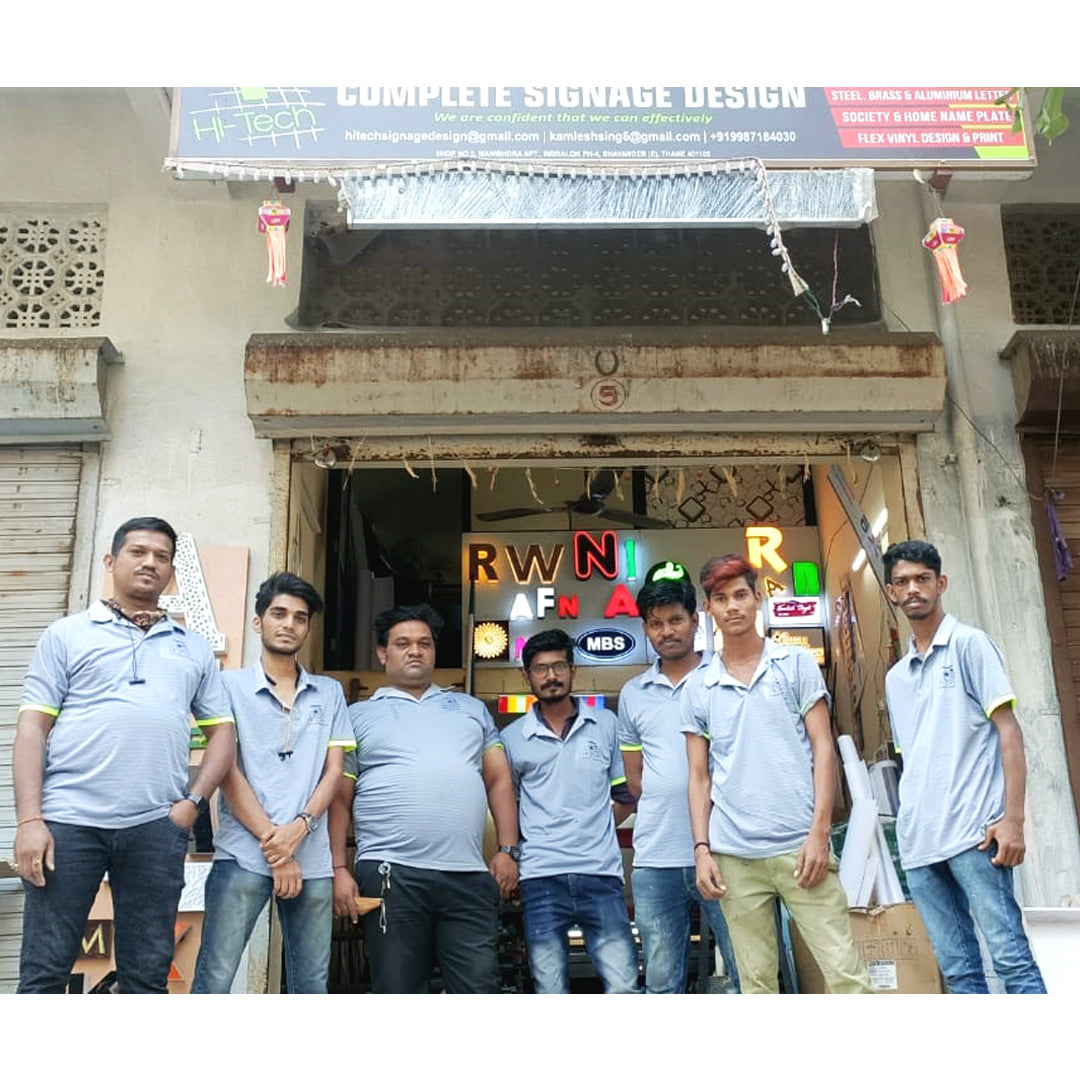 Hi-Tech Signage Design | Bhayandar