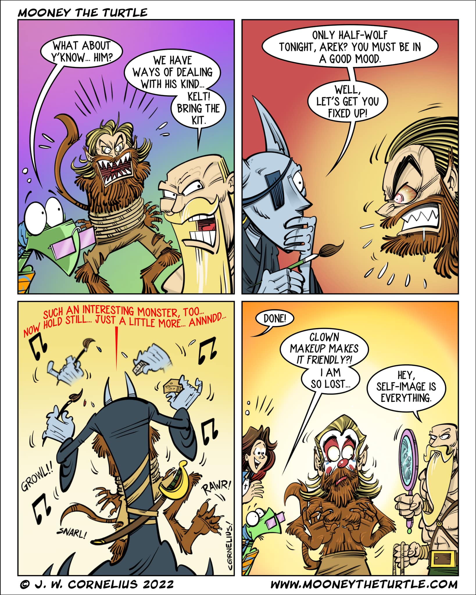 Mooney the Turtle - The “Carnival Werewolf”! #mooneytoons Check out ...