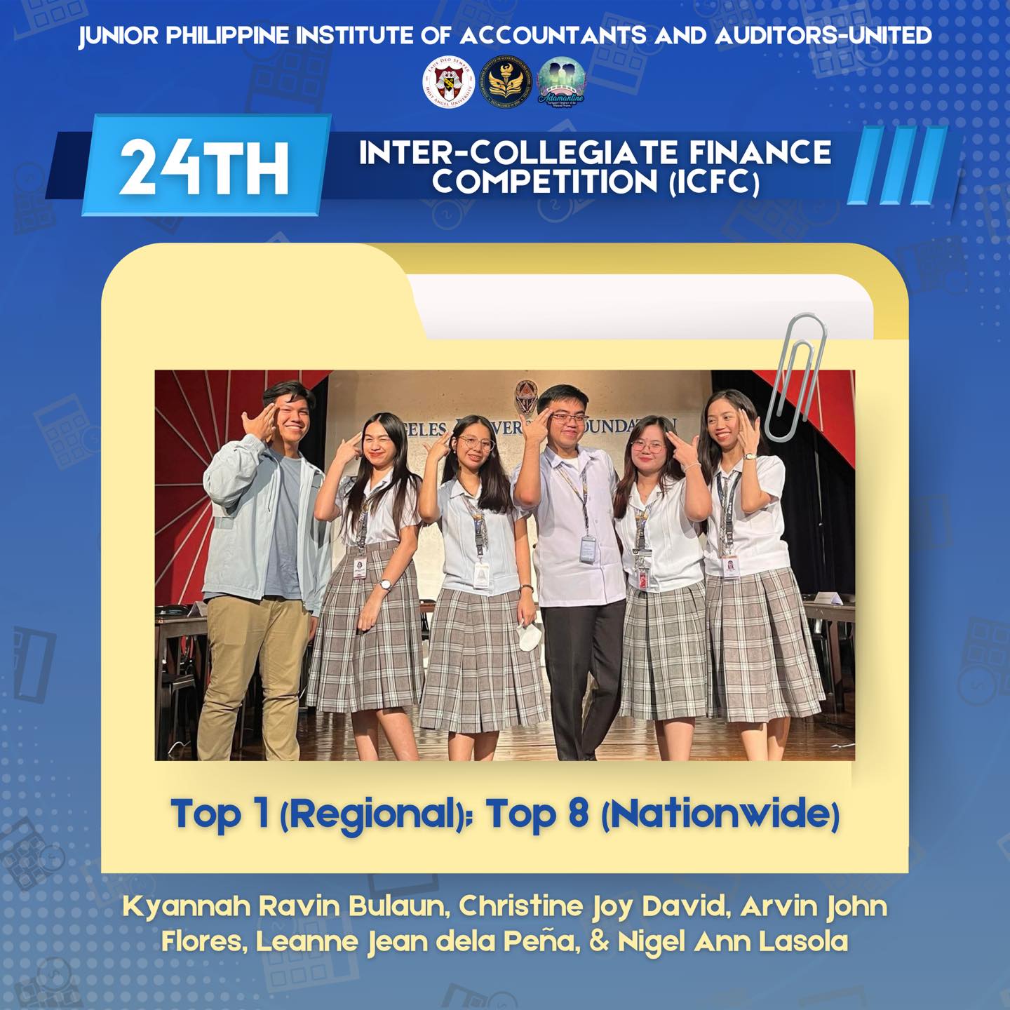 𝙅𝙐𝙎𝙏 𝙄𝙉: 𝗛𝗔𝗨 𝗝𝗣𝗜𝗔𝗔-𝗨 𝗥𝗘𝗣𝗥𝗘𝗦𝗘𝗡𝗧𝗔𝗧𝗜𝗩𝗘𝗦 𝗕𝗔𝗚 𝟭𝗦𝗧 𝗙𝗢𝗥 𝗥𝗘𝗚𝗜𝗢𝗡𝗔𝗟 𝗔𝗡𝗗 𝟴𝗧𝗛 𝗙𝗢𝗥 ...