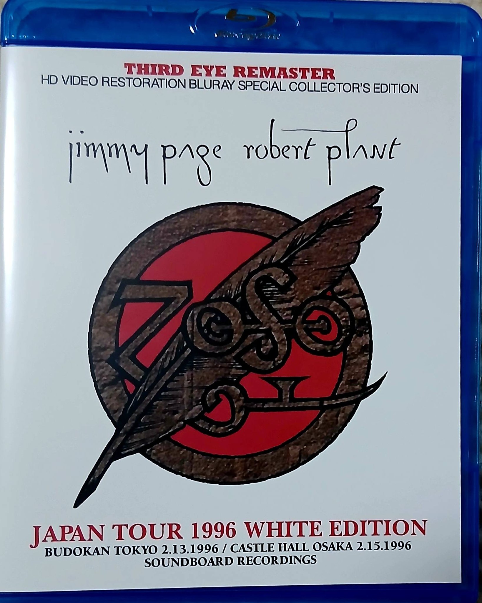 この間ネットでページ&プラントの1996年ジャパンツアーのDVDとディープ