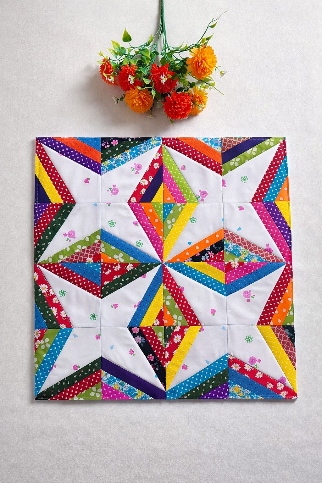 Indah - Layer Cake Quilt Table Topper ️ | Facebook