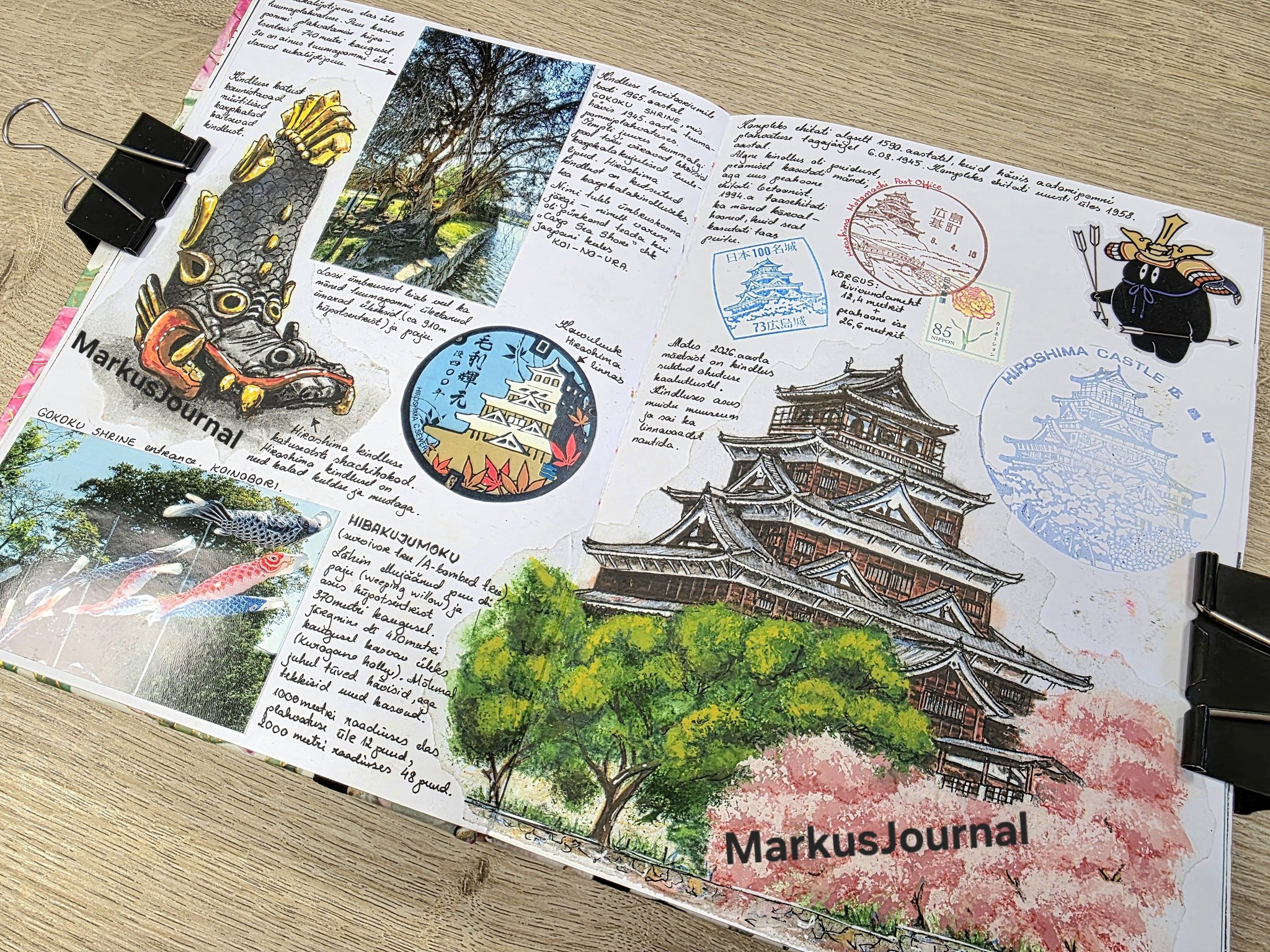 JR Kyushu station stamps. JR九州 車站 印章。