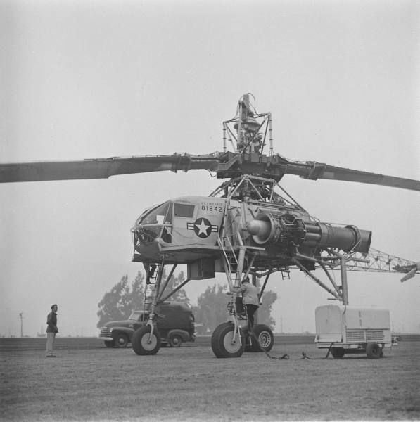 PlaneHistoria - This is the bizarre looking XH-17 'Flying Crane'. It ...