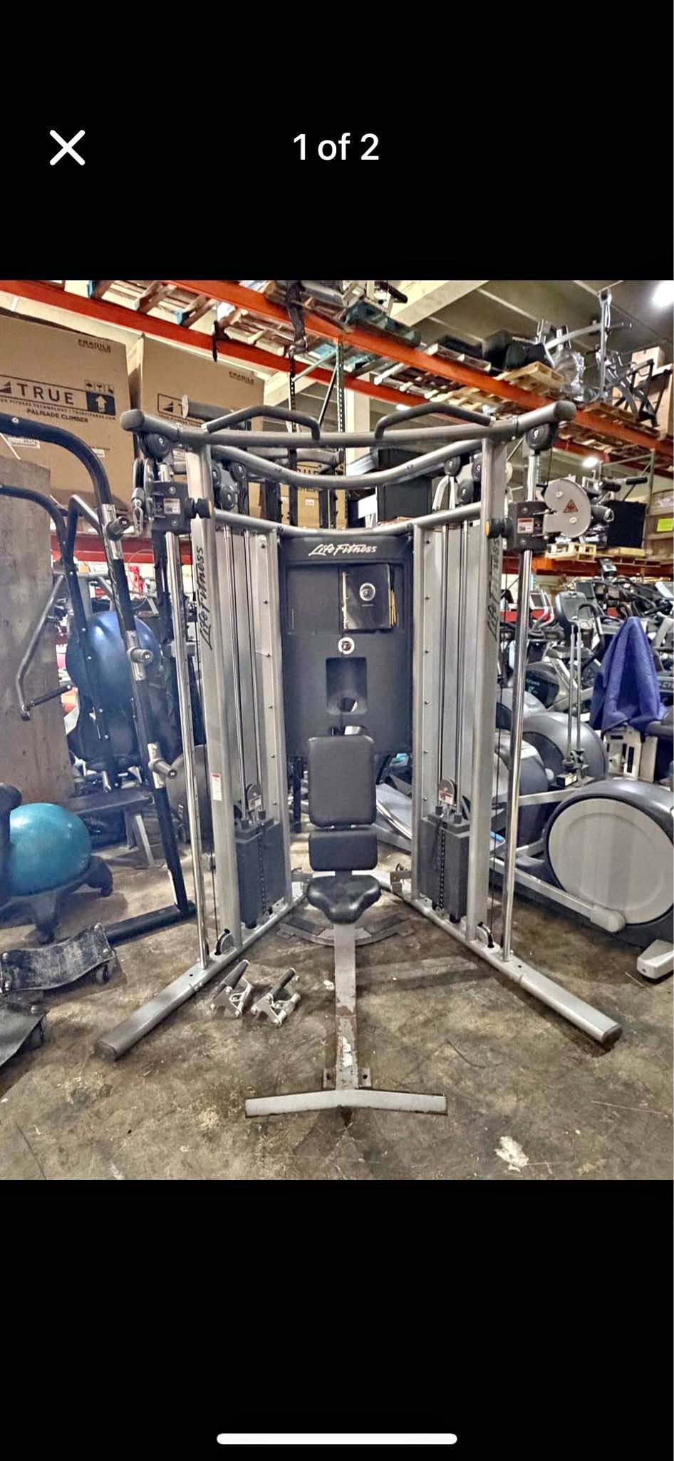 Life Fitness G7 Dual Adjustable Pulley - Weight Lifting Machines ...