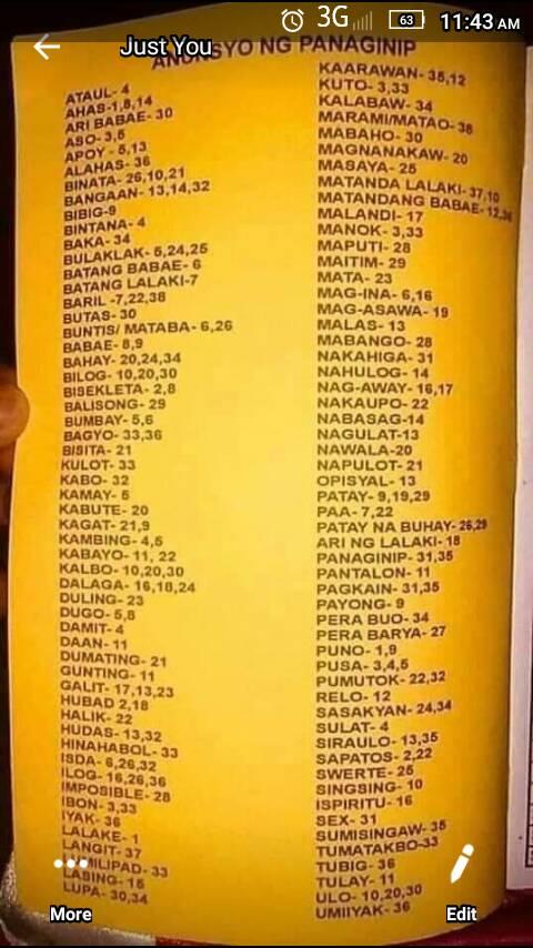 Code/ LAGUNA, N.E, LAUNION, BULACAN, OLONGPO, BAGUIO | Swerte ng mga ...