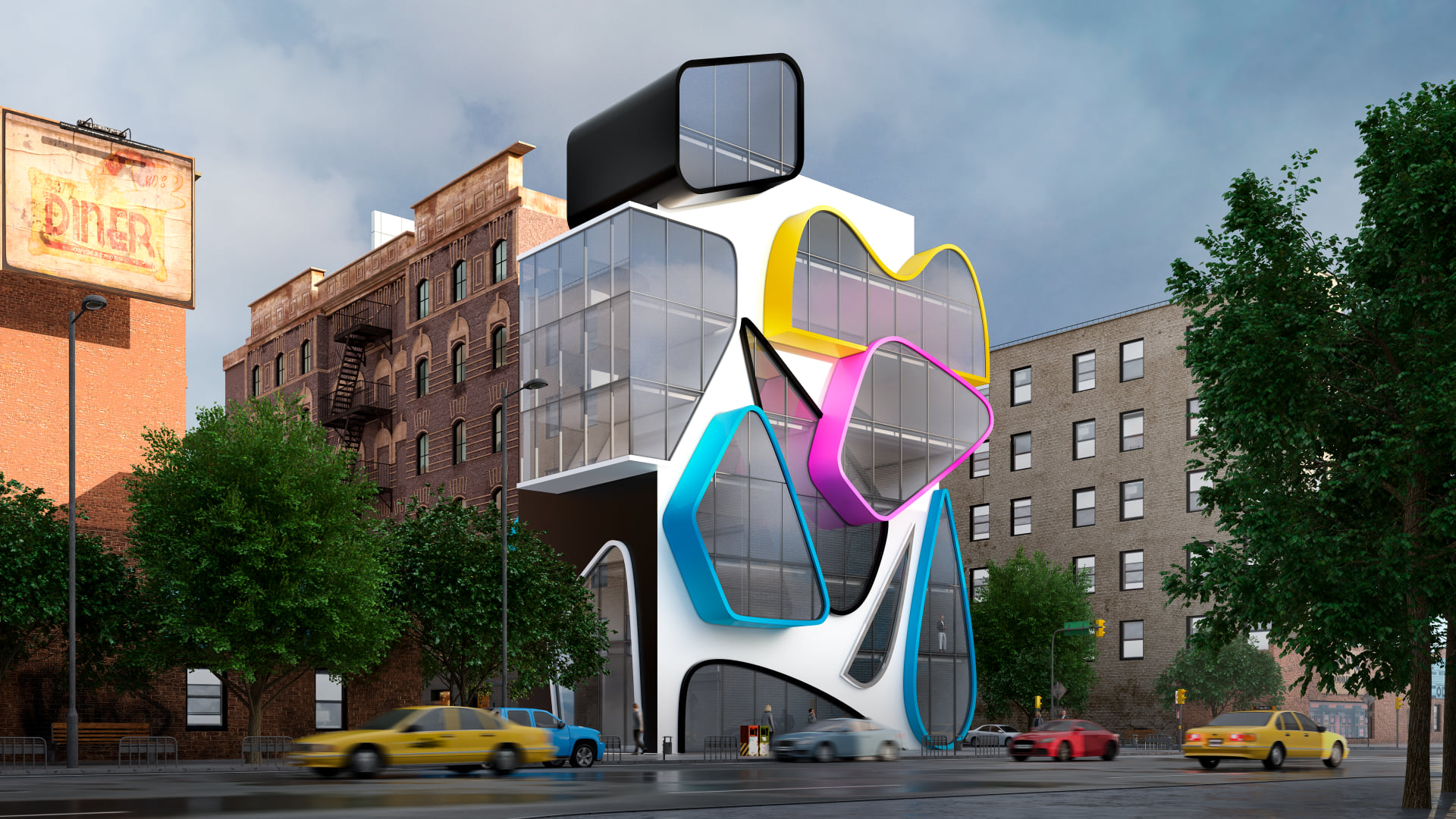 KARIM RASHID - Kollage Building designed by Karim in 2021,... | Facebook