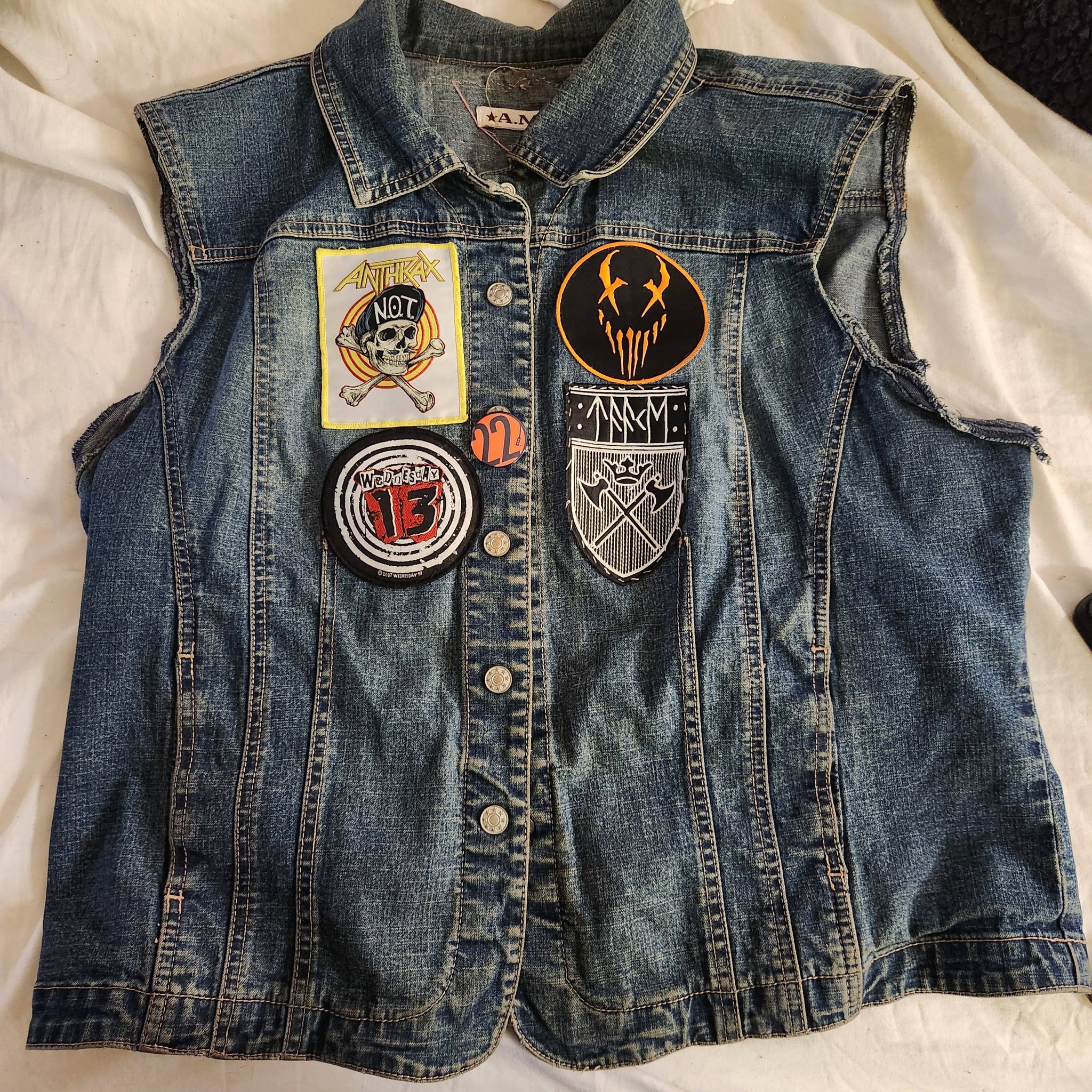 R*A様 Vaundy Patch Vest Shh Hoodii 