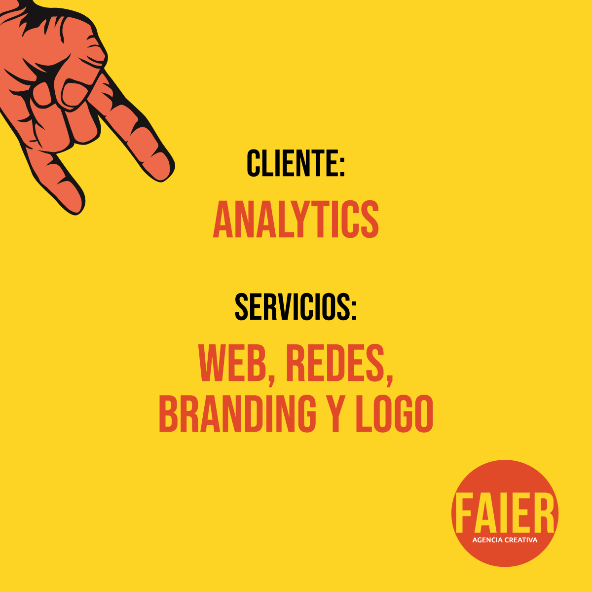 💪 Cuando Analytics nos confió el... - FAIER agencia creativa