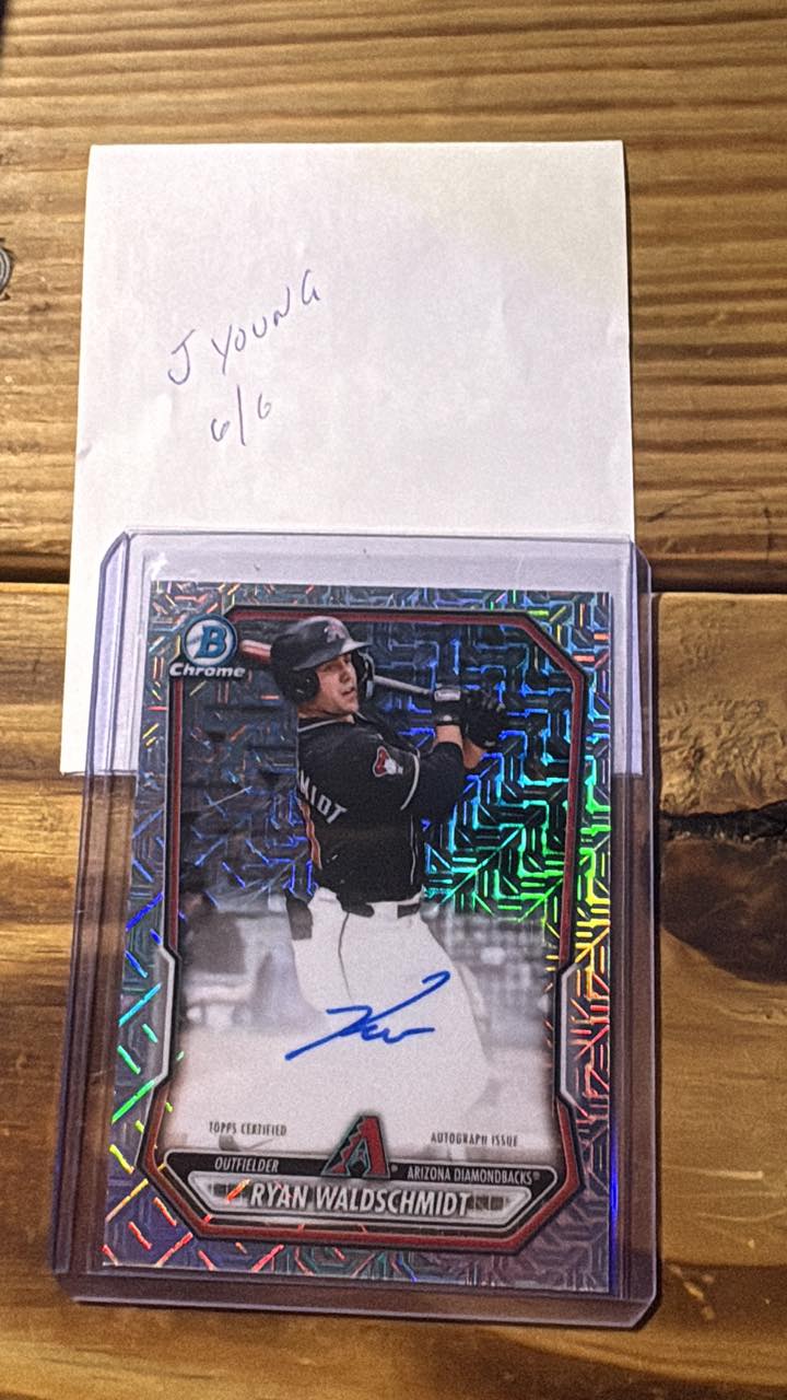 ? Ryan Waldschmidt on Card Auto Auction ⚡️5 hour auction 