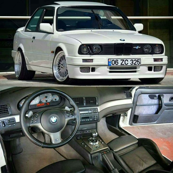Wheels - The BMW E30 3 Series in white, outfitted with Hartge ...