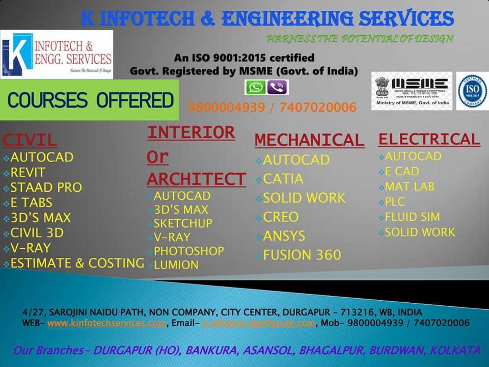 K Infotech & Engineering Services | Durgapur