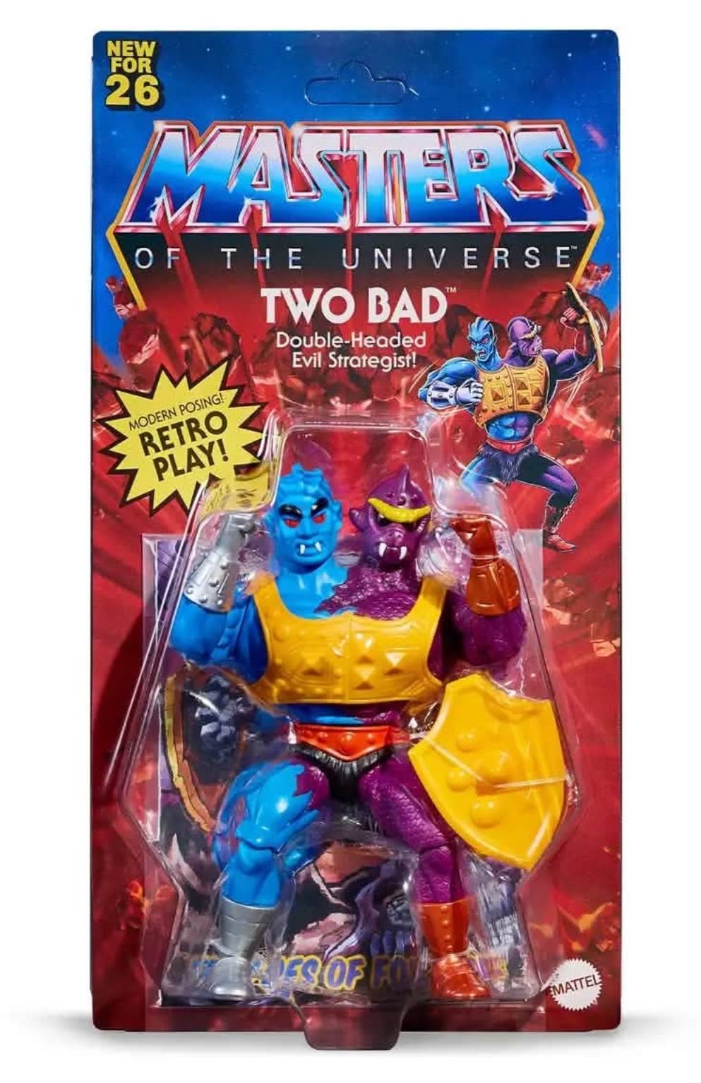 Masters of the Universe Two-Bad figure available September 23 for $22