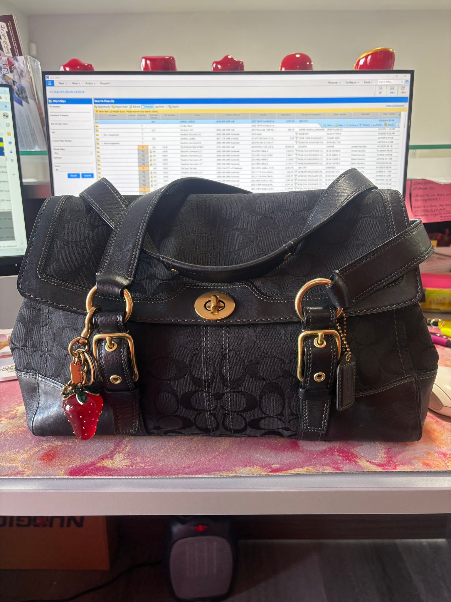 Repurchasing a Hampton signature flap bag