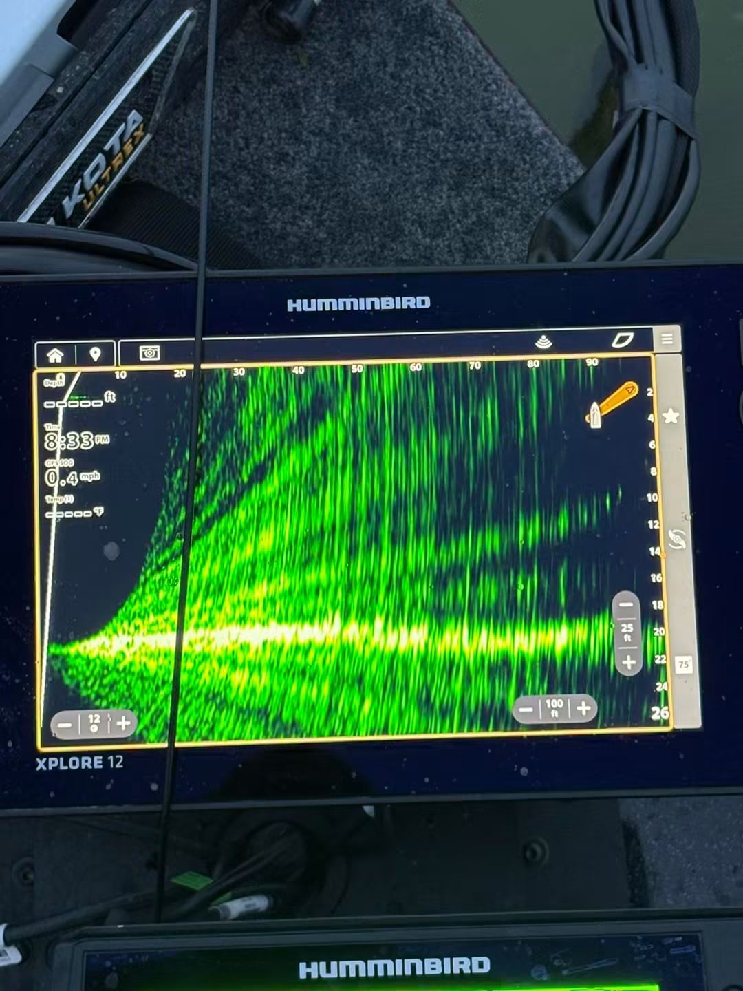 How to get temperature to read on the mega live 2?