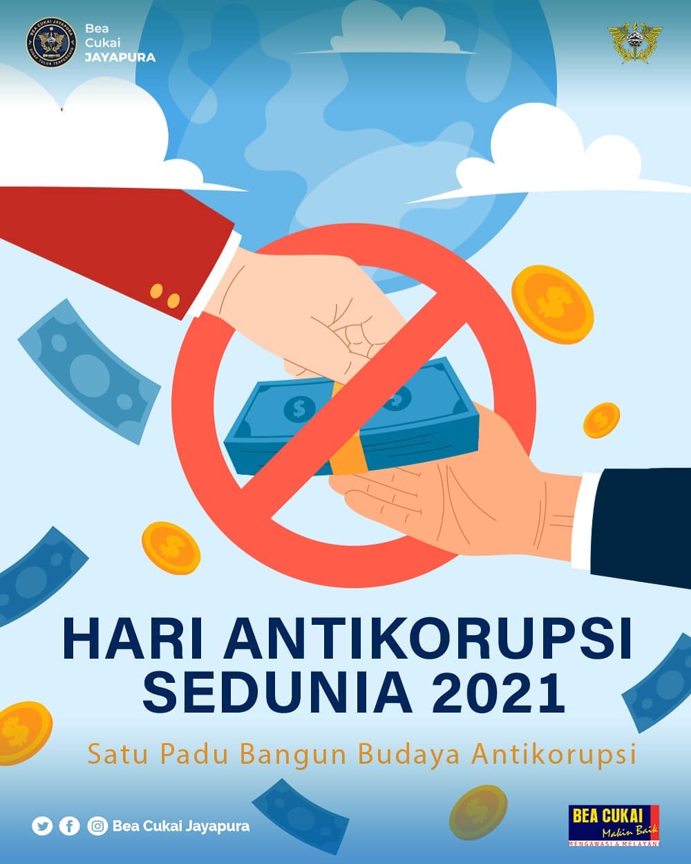 Bea - Selamat Hari Anti Korupsi Sedunia 2021 Jauhi korupsi agar hidup ...