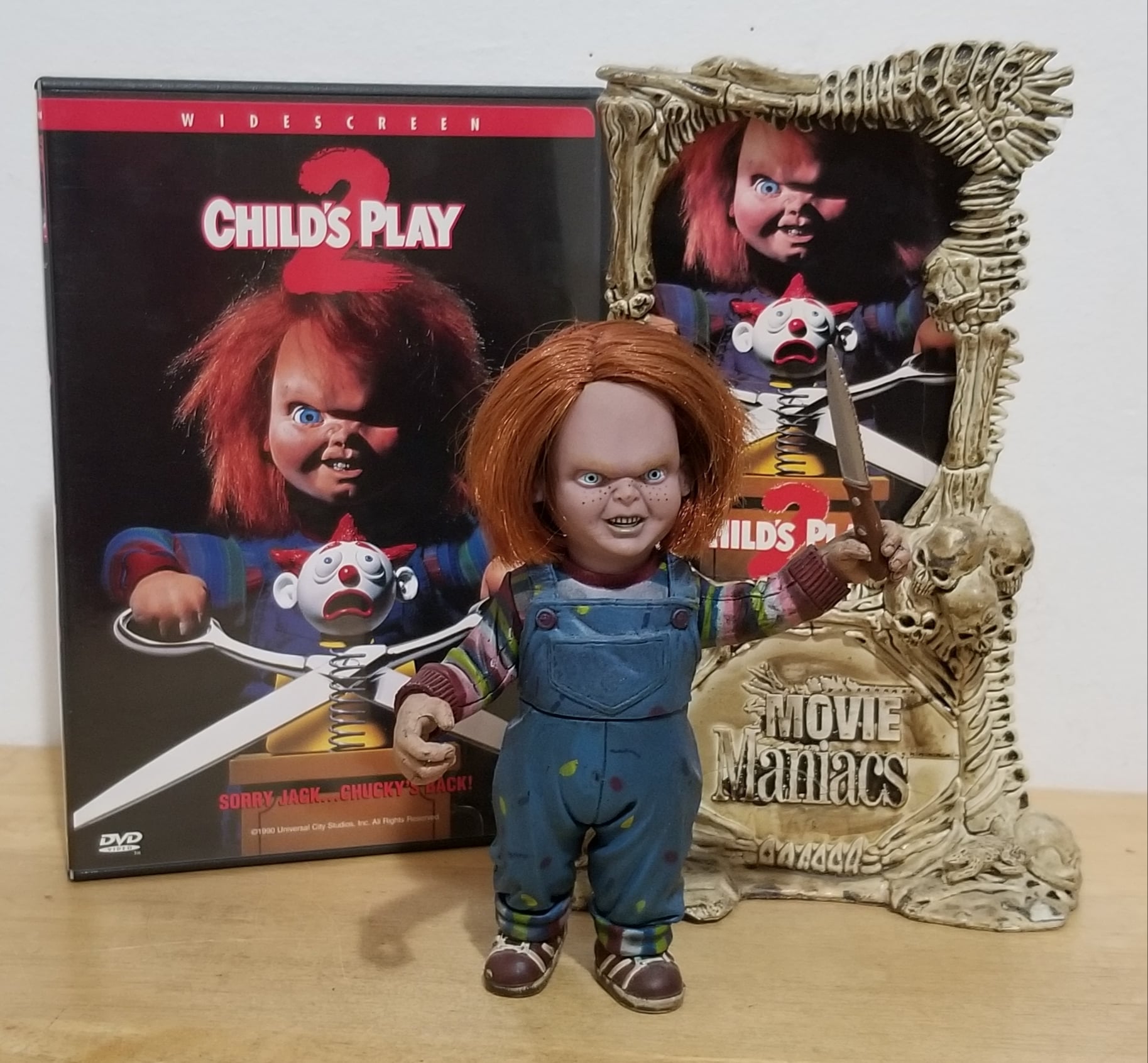 Chucky action figure from Child