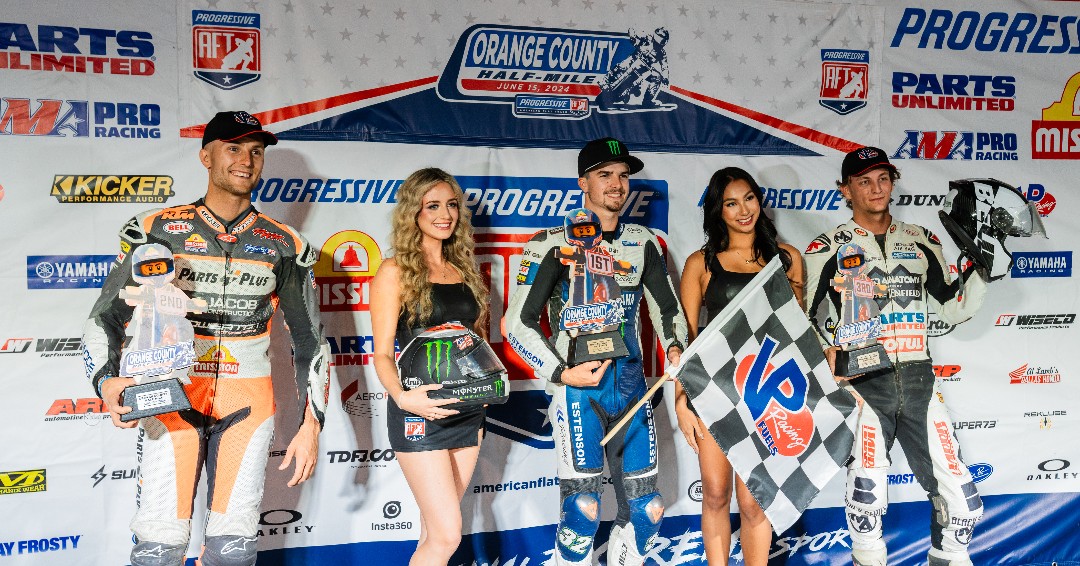 🏆 Mission Foods SuperTwins PODIUM 👇... - American Flat Track