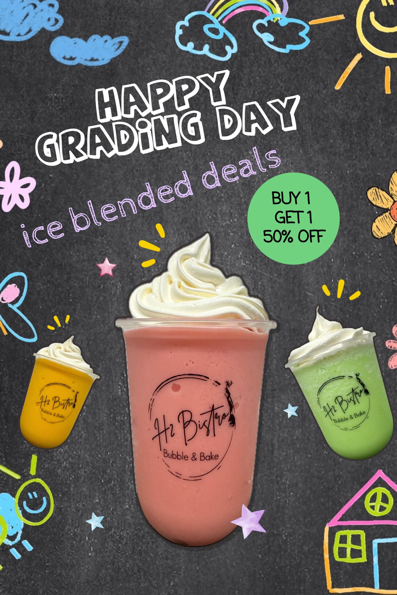 H2 Bistro - 🎉Happy Grading Day, everyone! 🌈 🥳As we...