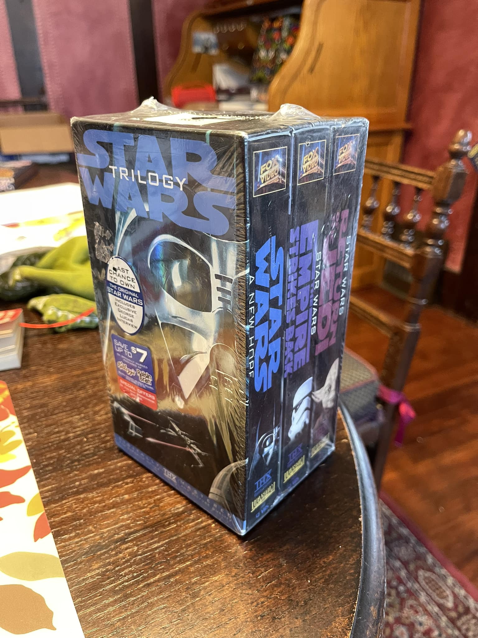30th anniversary of THX digitally mastered Star Wars trilogy VHS