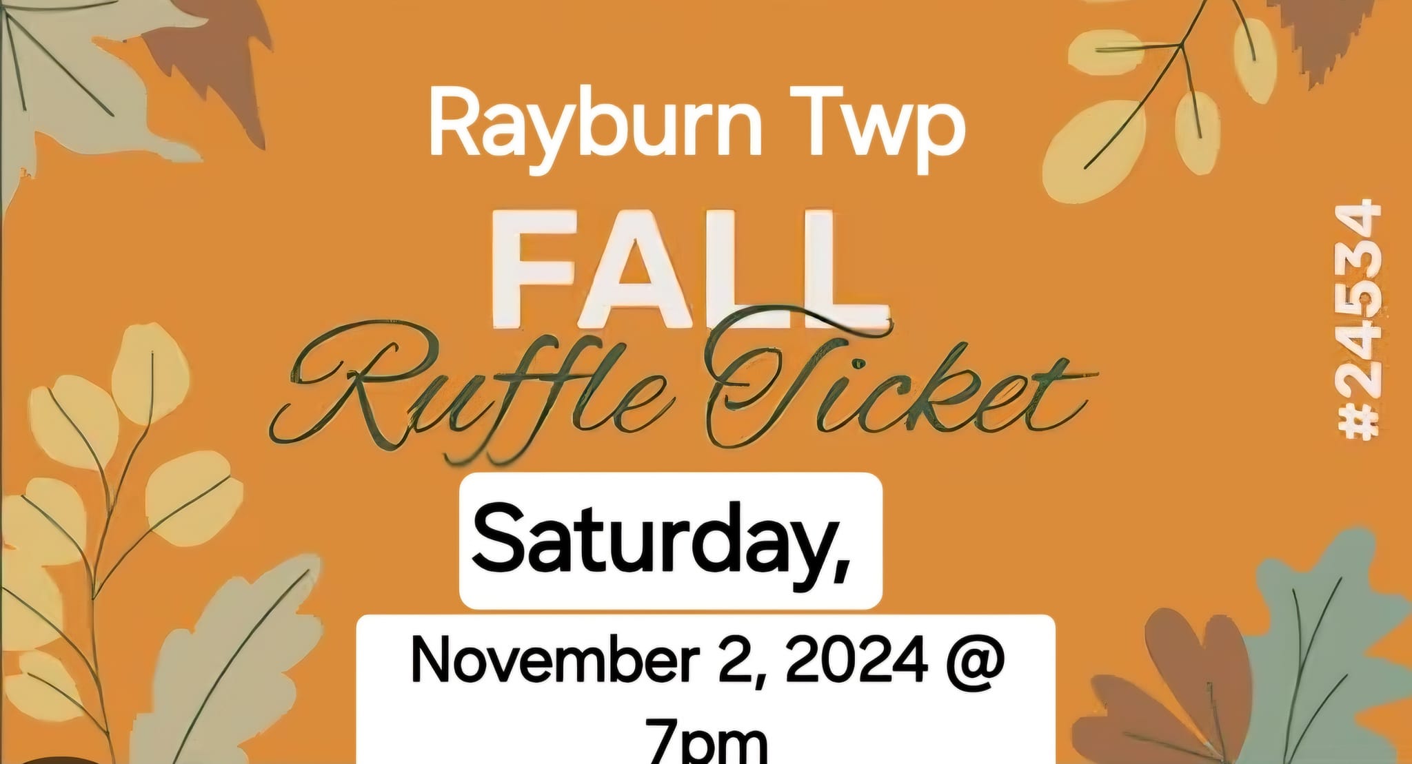 OUR 💥PEW, PEW💥 FALL RAFFLE