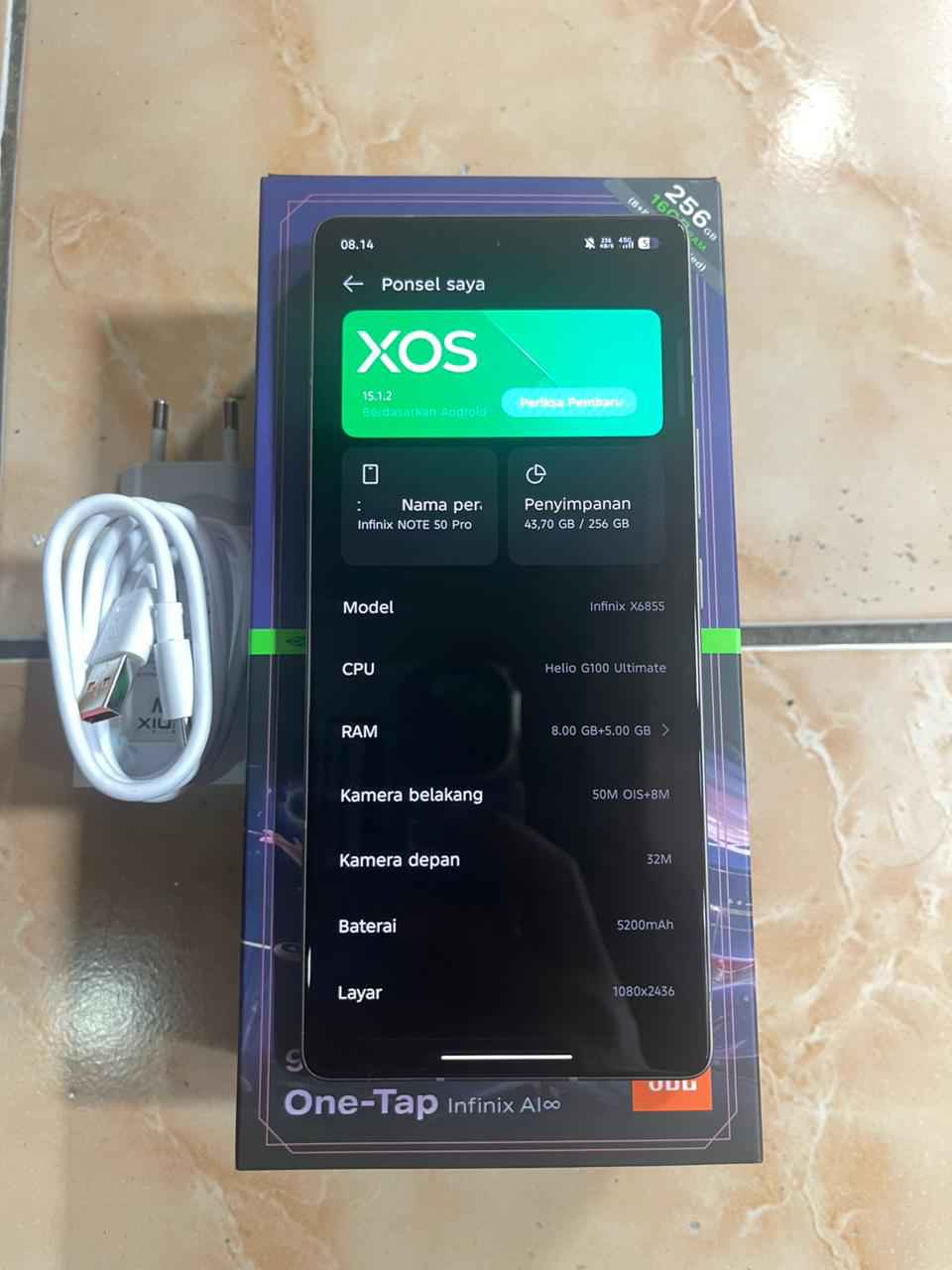 HP INFINIX NOTE 50 PRO 8/256 FULLSET - Cell Phones - Jakarta, Indonesia ...