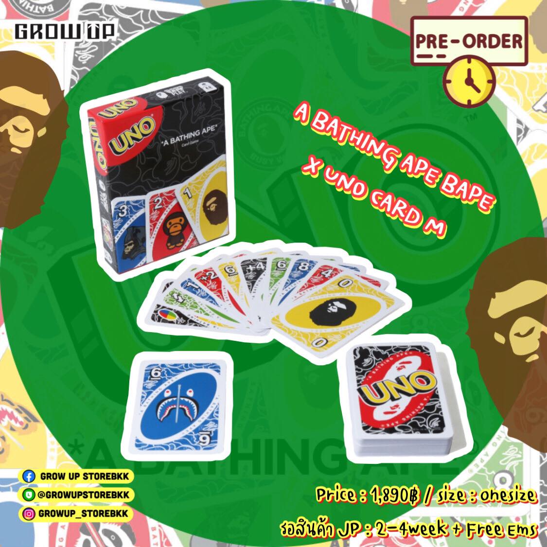 A BATHING APE Bape x Unc card m... - GROW UP Storebkk