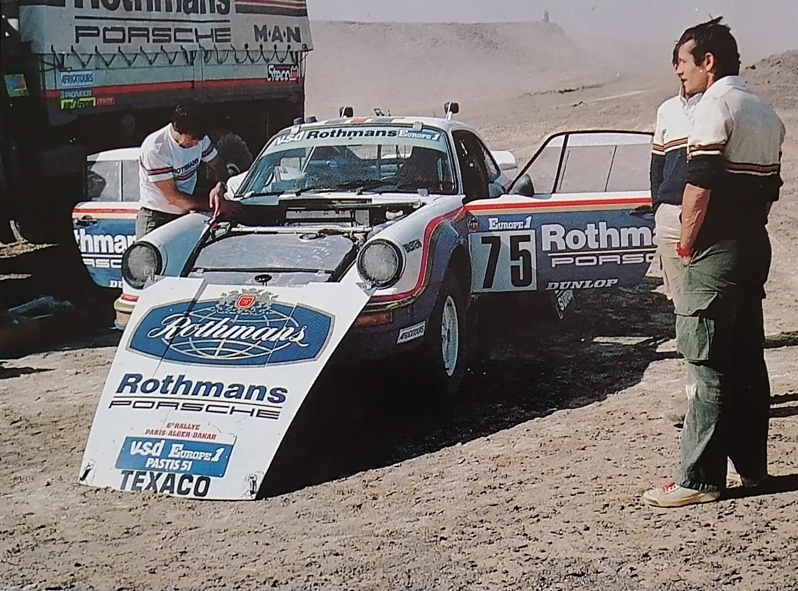 Paris-Alger-Dakar 1984 Tous les photos sont de 