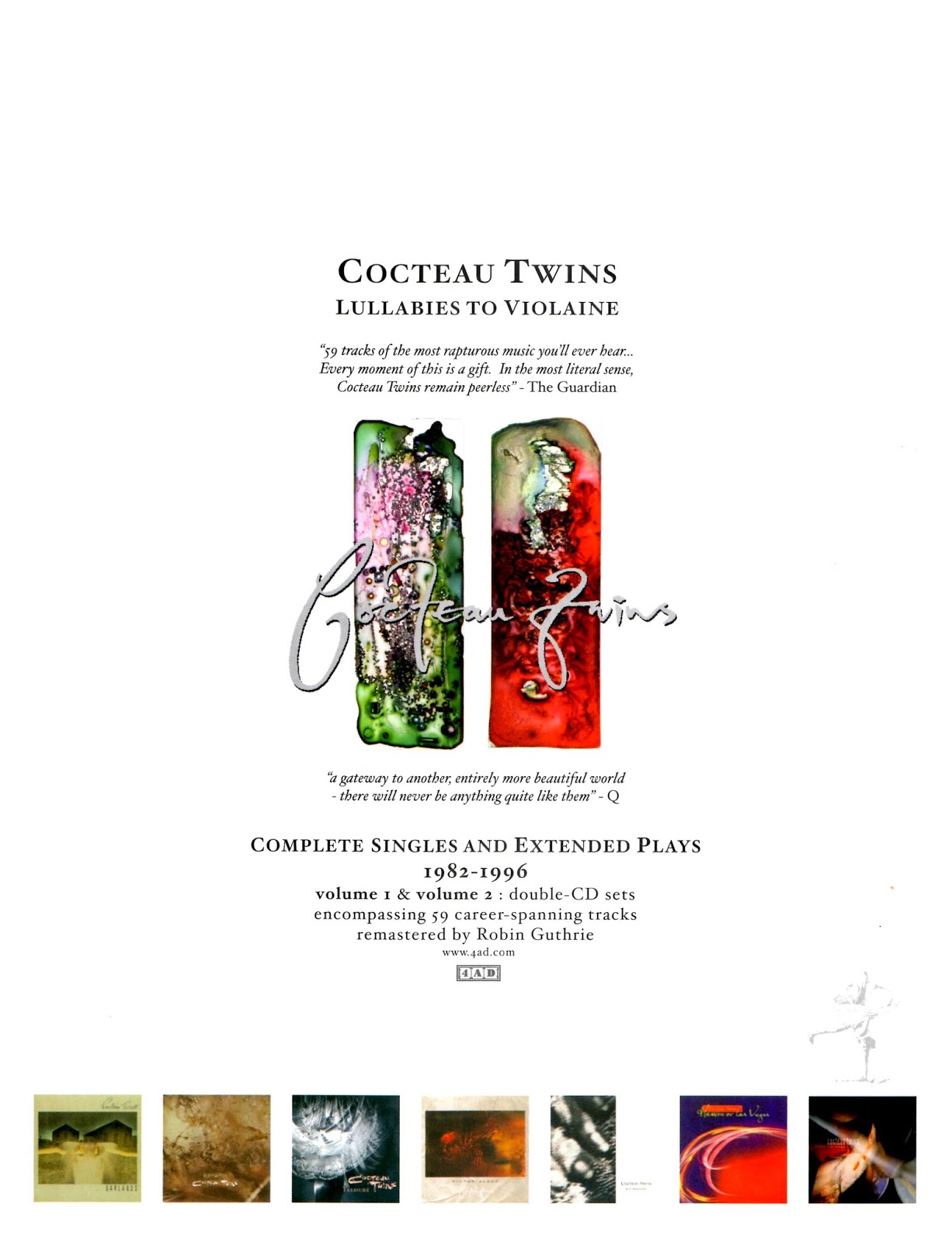 Lullabies to Violaine box set was released 16 years ago.