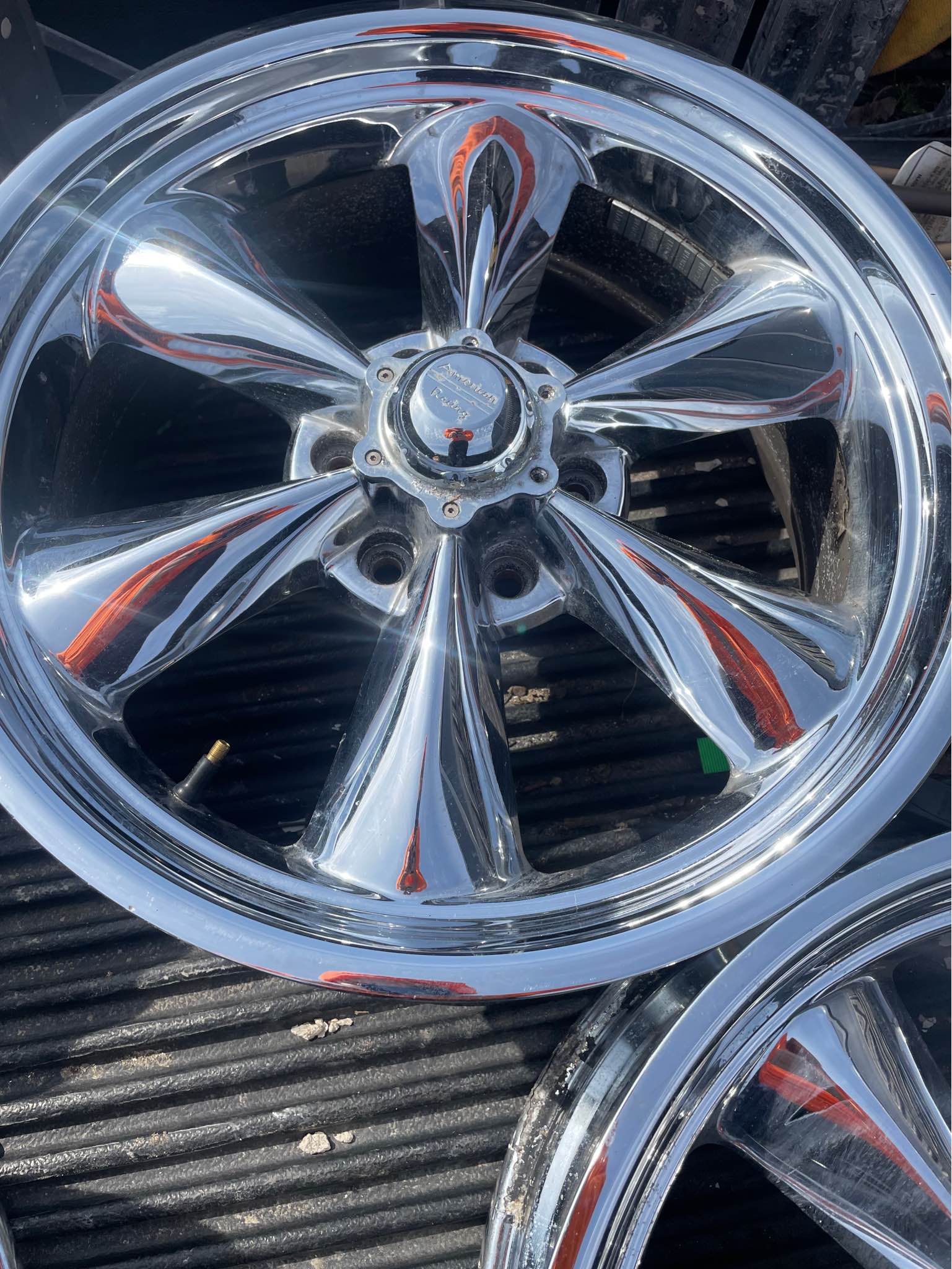 American Racing Chrome 20 inch Rims - Car Wheels, Tires & Parts ...
