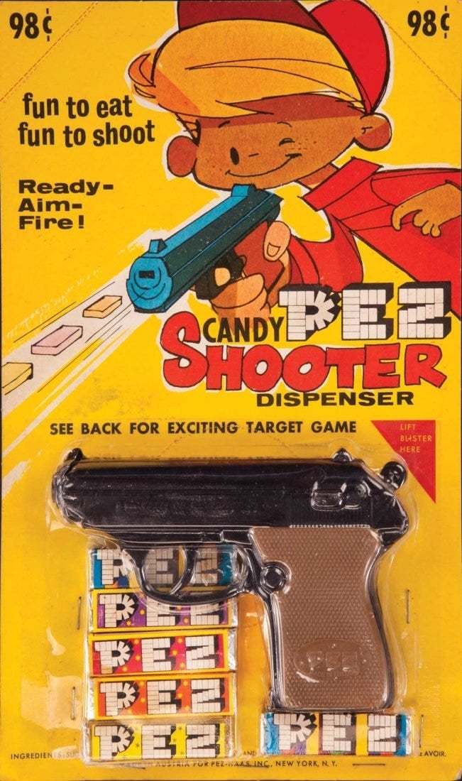 The Pez Candy Shooter. Circa 1965. I had never seen one of these