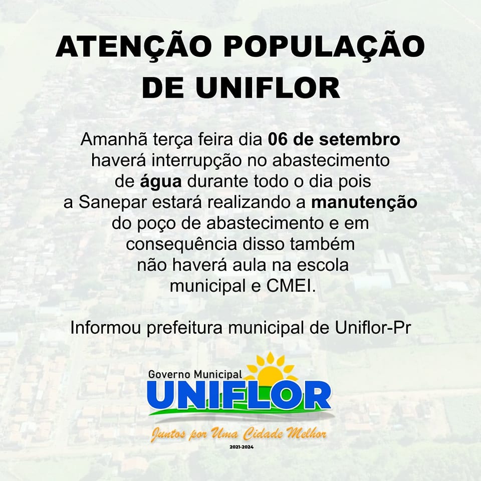 Prefeitura Municipal de Uniflor - Pr | Uniflor PR