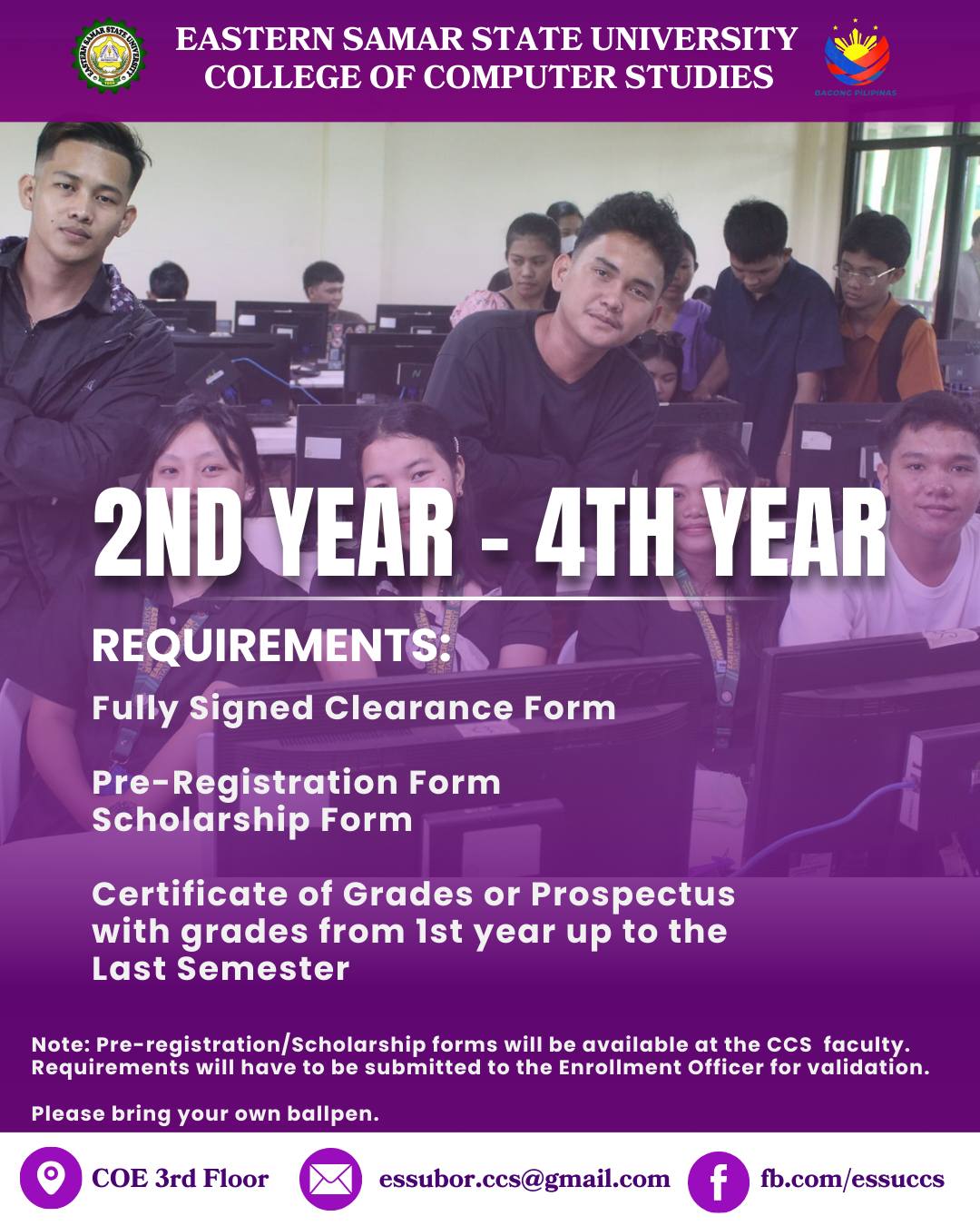 ESSU - College of Computer Studies | Borongan