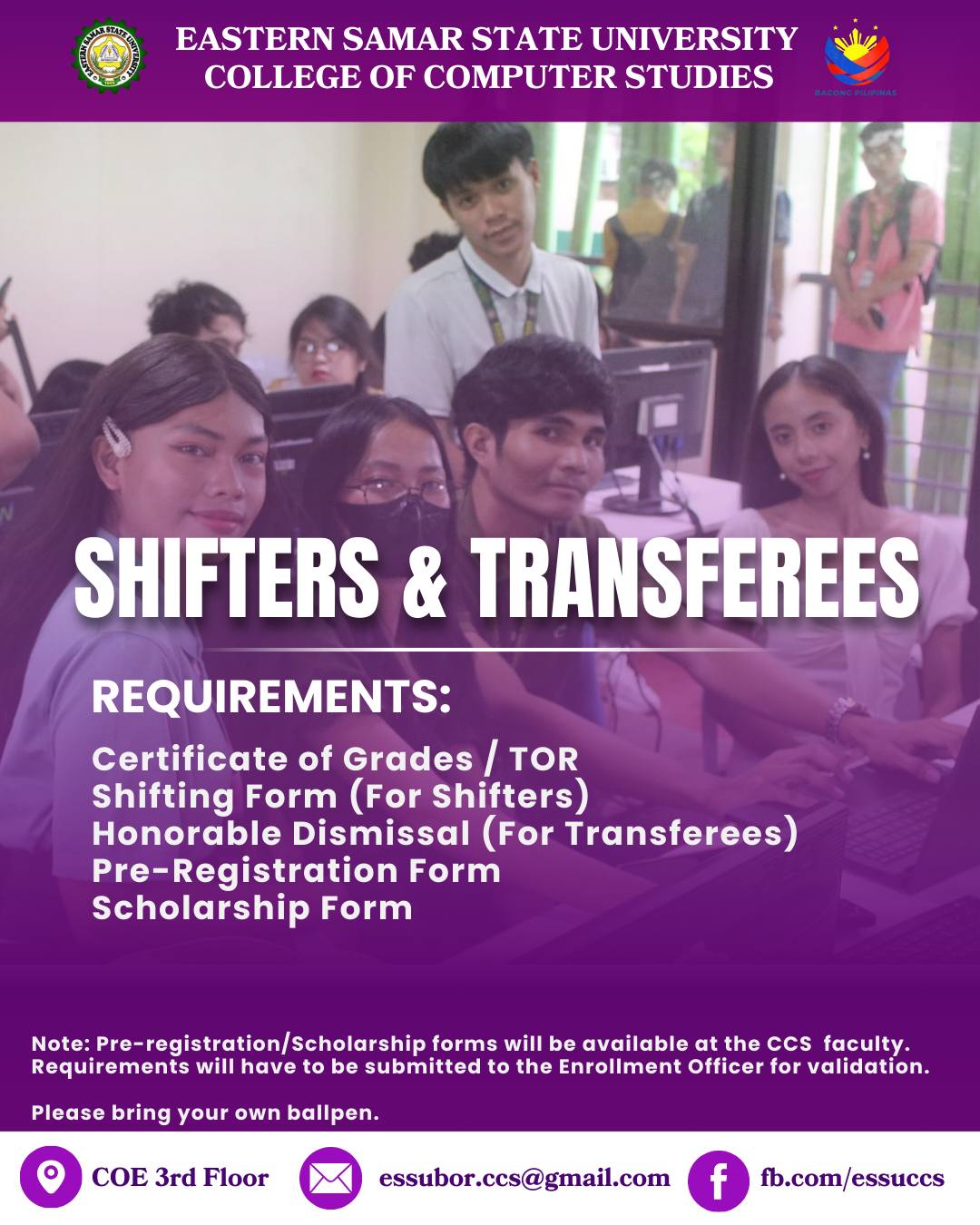 ESSU - College of Computer Studies | Borongan