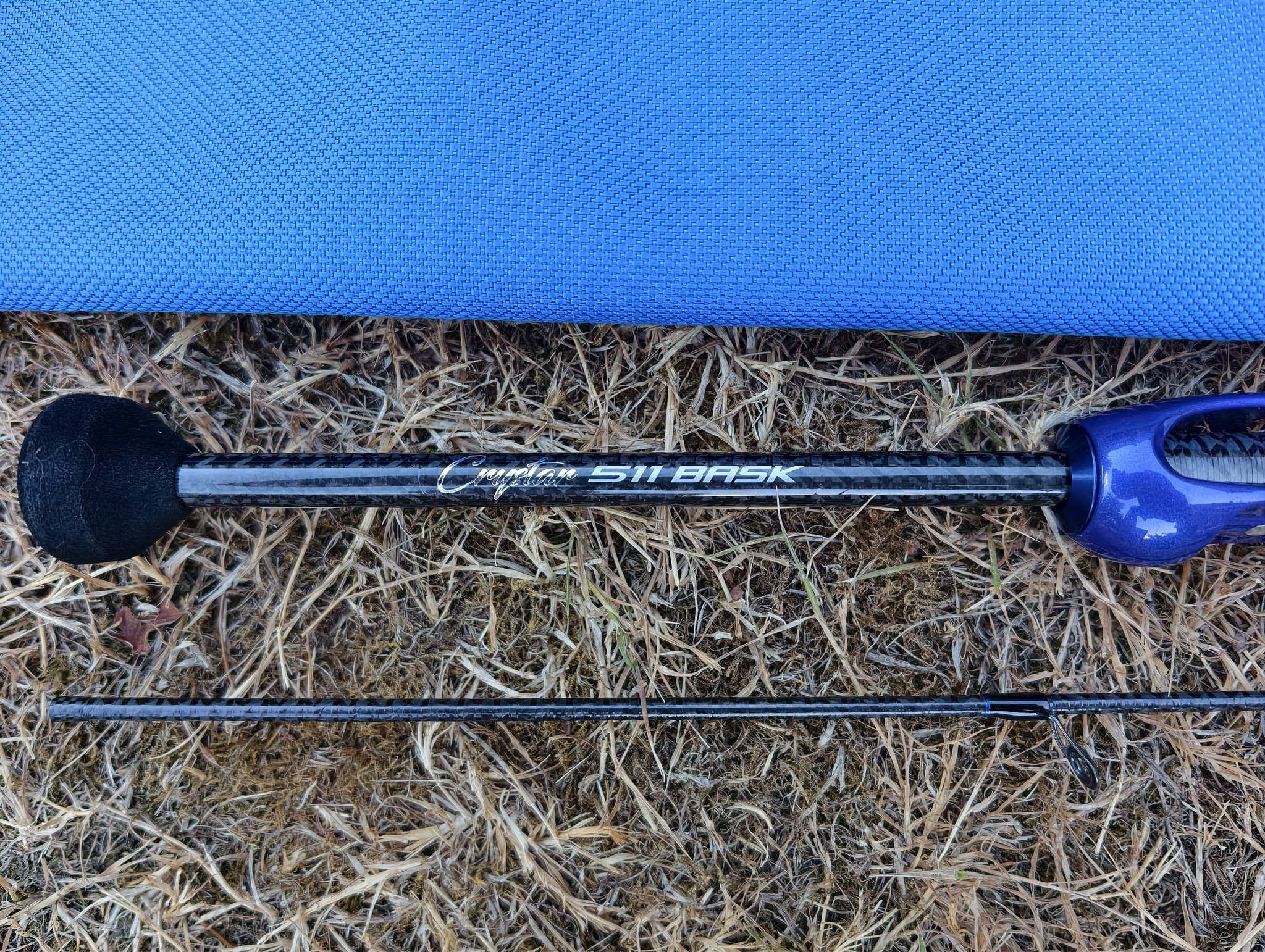 Brand new Crystar Clear Blue 511 Bask rod for sale