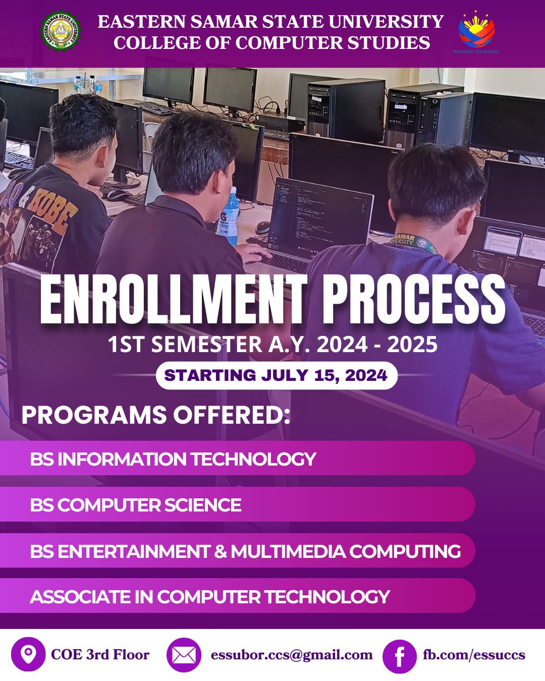 ESSU - College of Computer Studies | Borongan