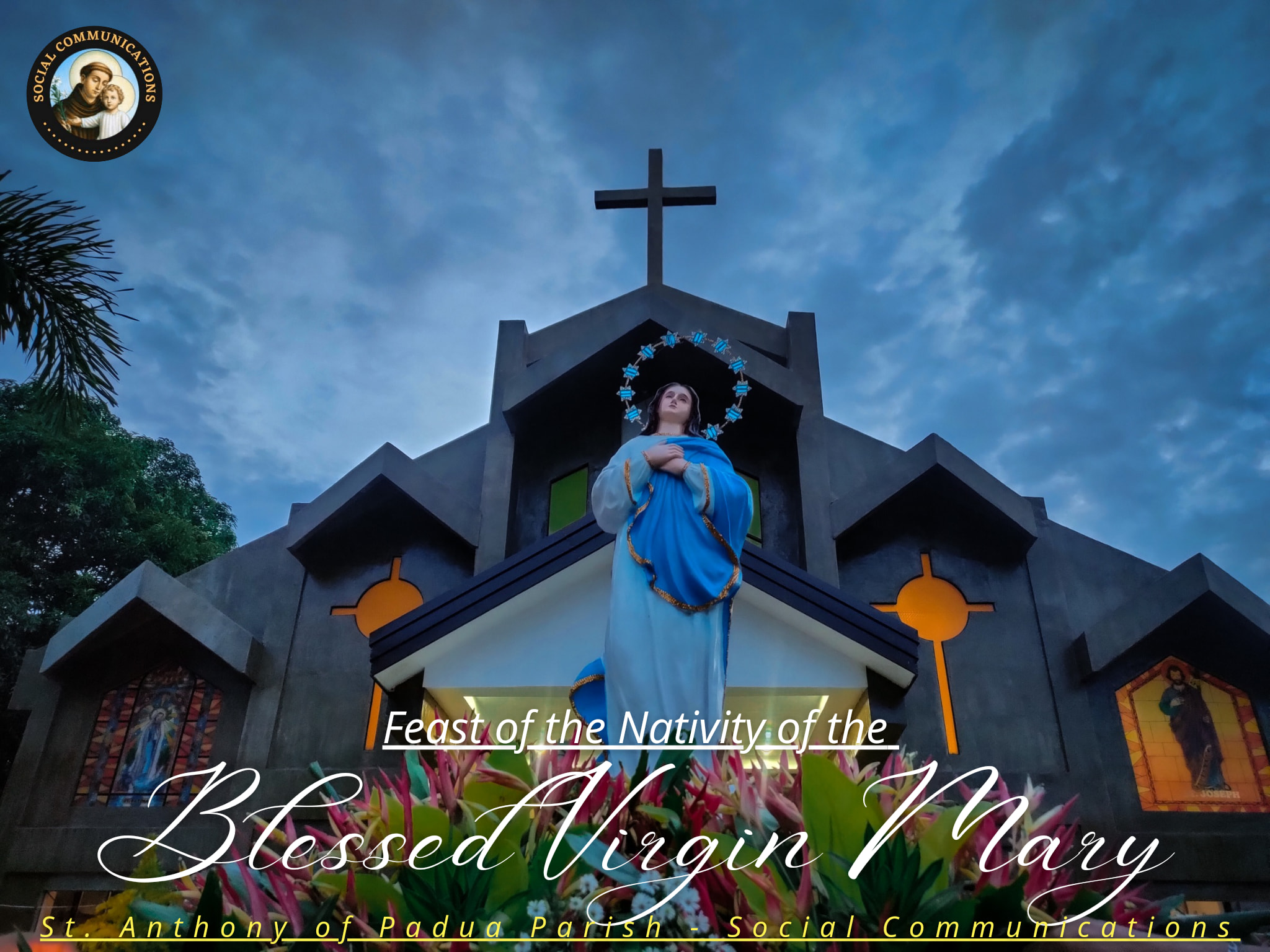 "WALK WITH THE BLESSED VIRGIN MARY MOTHER OF GOD." Celebrating the Feast of the Nativity of the ...