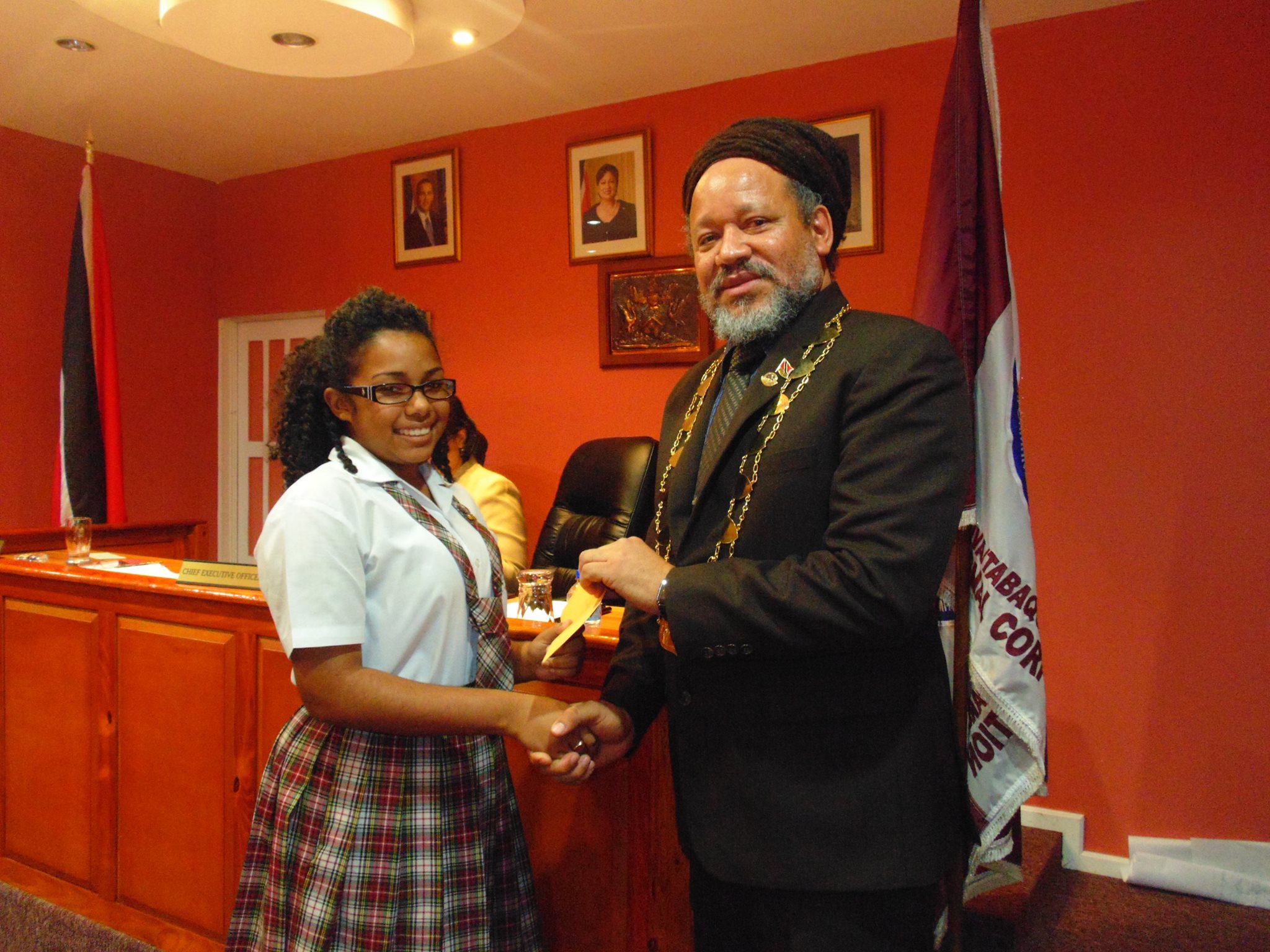 Congratulations to Ms Malikah Pino and Mr Suveer Ramsook, both chosen ...