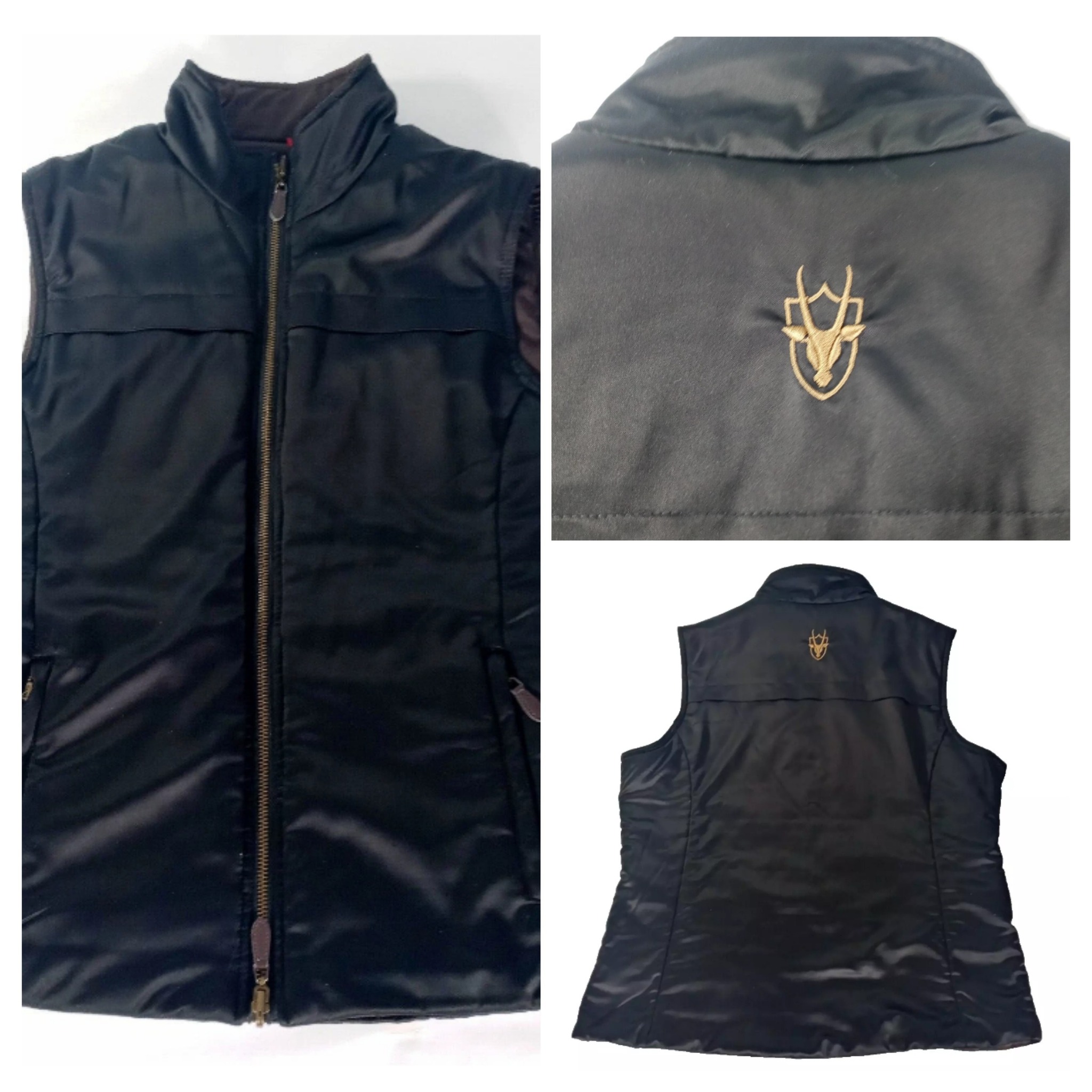 What is the brand name of this reversible vest?