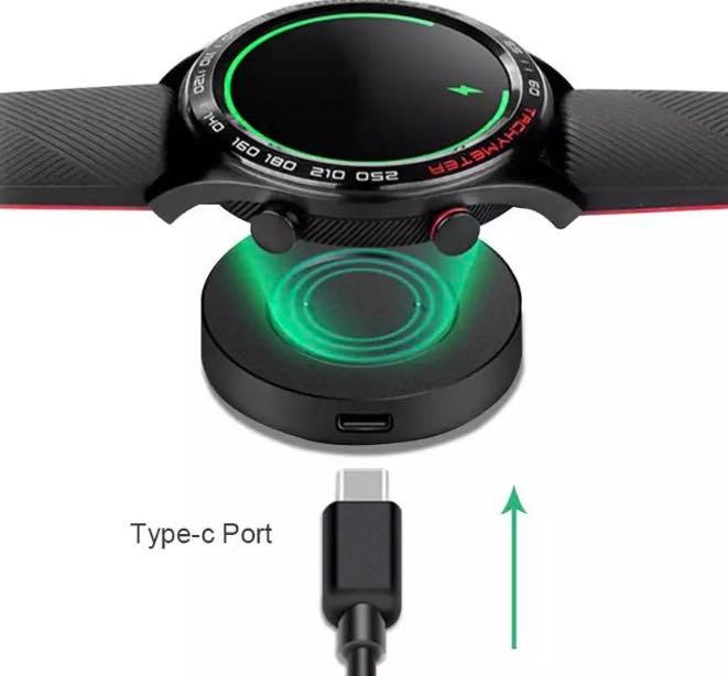 Chargeur Magnétique Montre Rapide - Compatible Huawei GT, Honor Magic - Blanc - Sans Fil