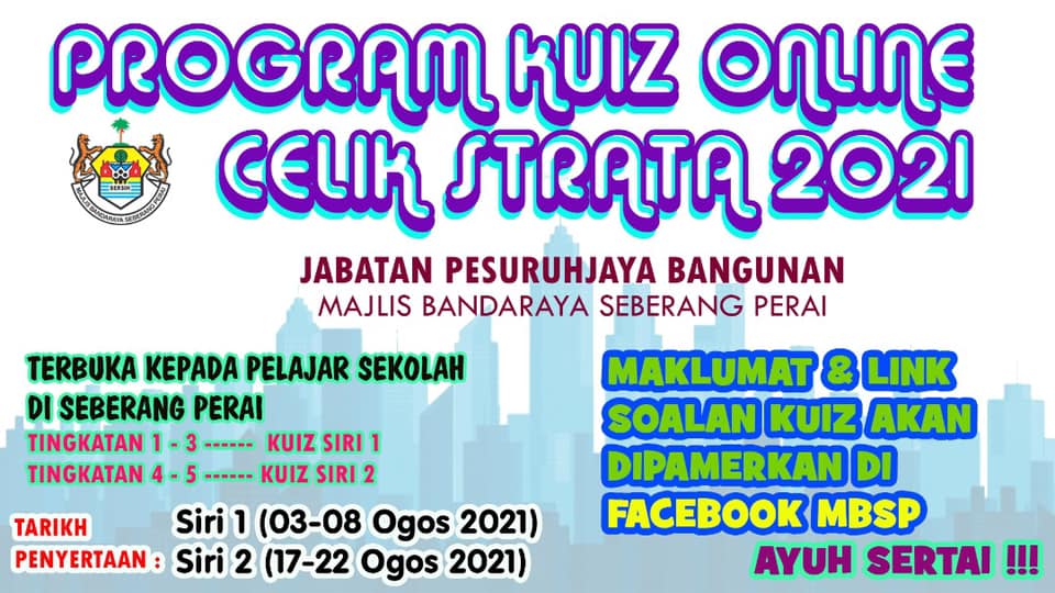 Program Kuiz Online Majlis Bandaraya Seberang Perai Facebook