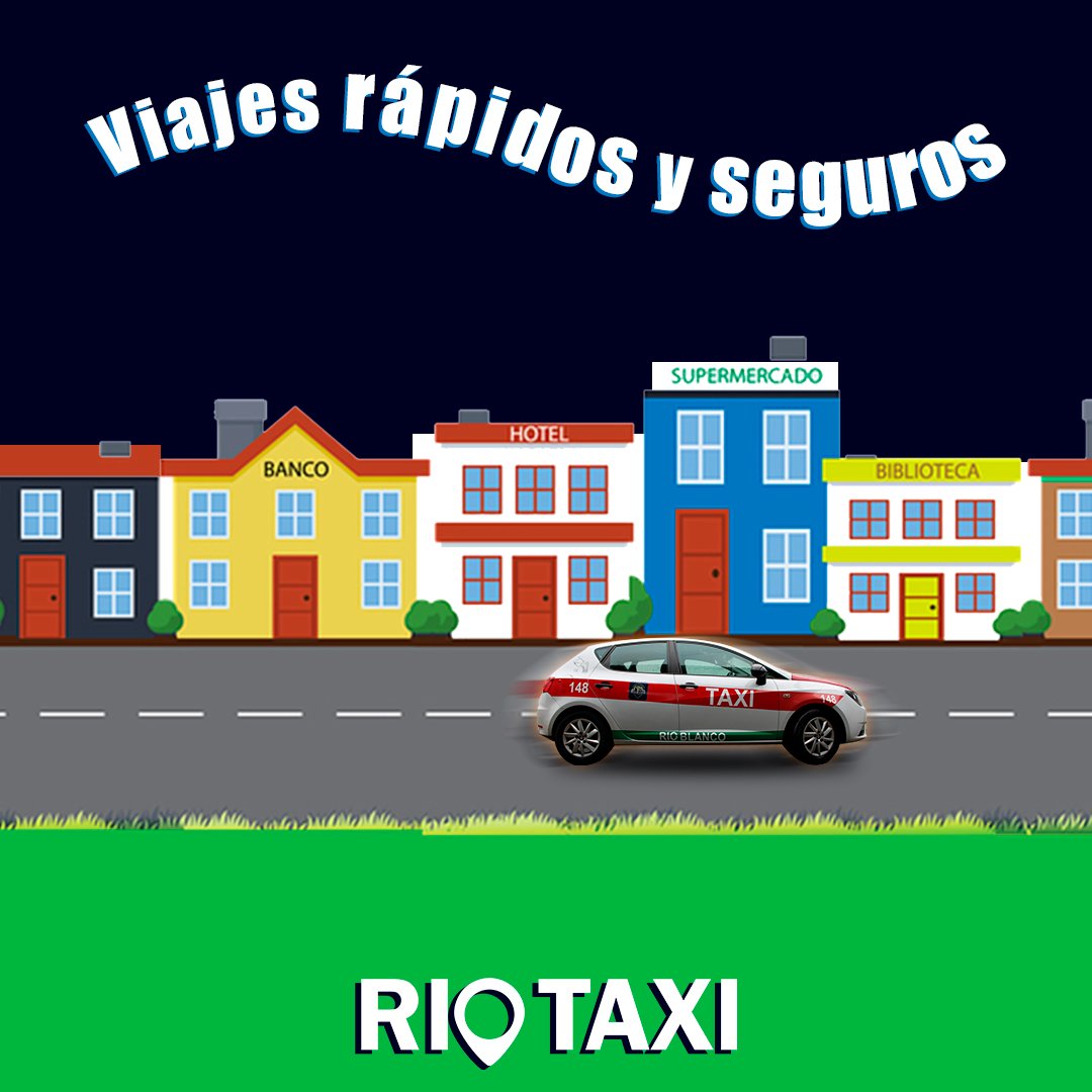 Rio Taxi App - Tu mejor opcion para llegar a tu destino...