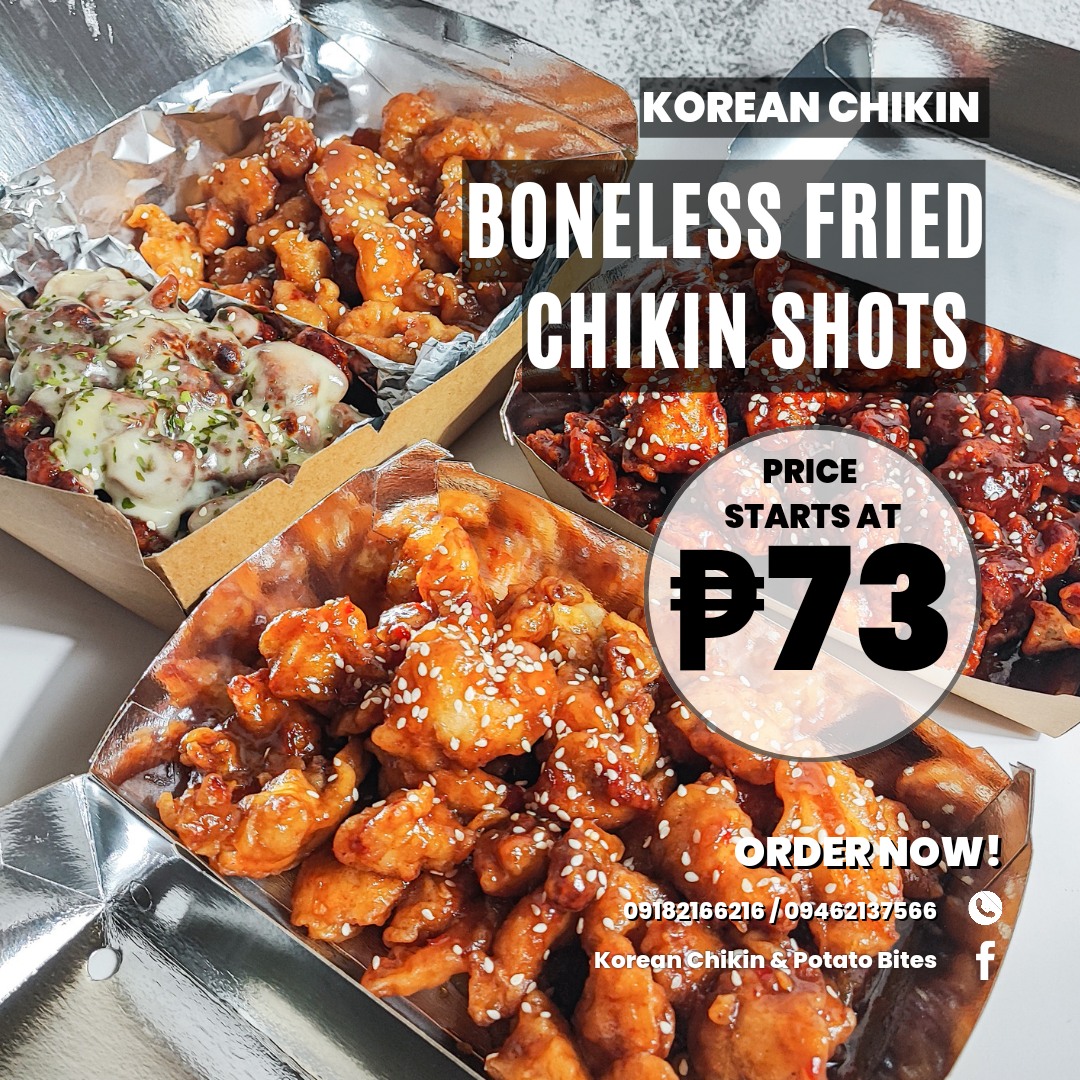 Korean Boneless Chicken,... - Korean Chikin - Mambog, Bacoor | Facebook