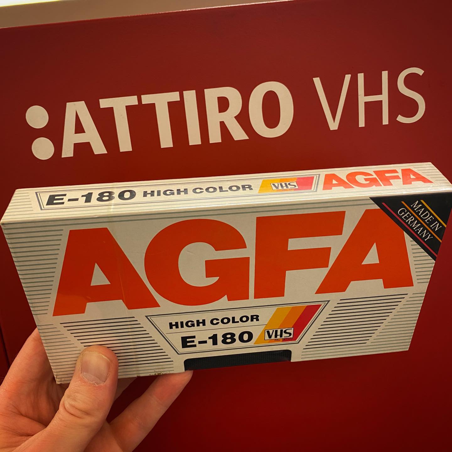 VHS then and #VHS now with Agfa... - Bann Video & Tech | Facebook