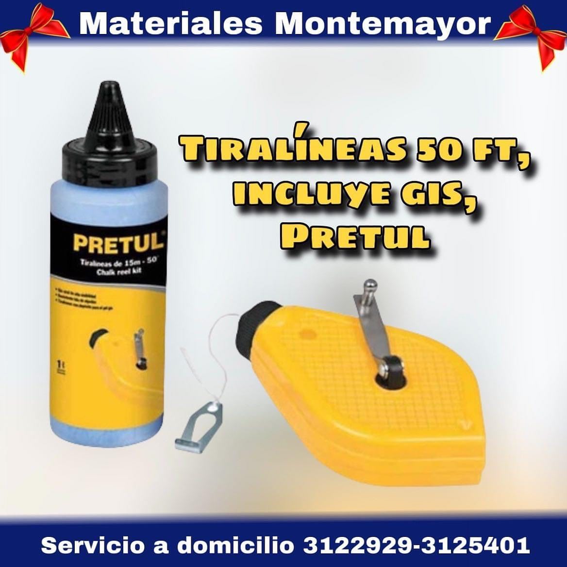 TIRALÍNEAS Uso: Instalación de... - Materiales Montemayor | Facebook