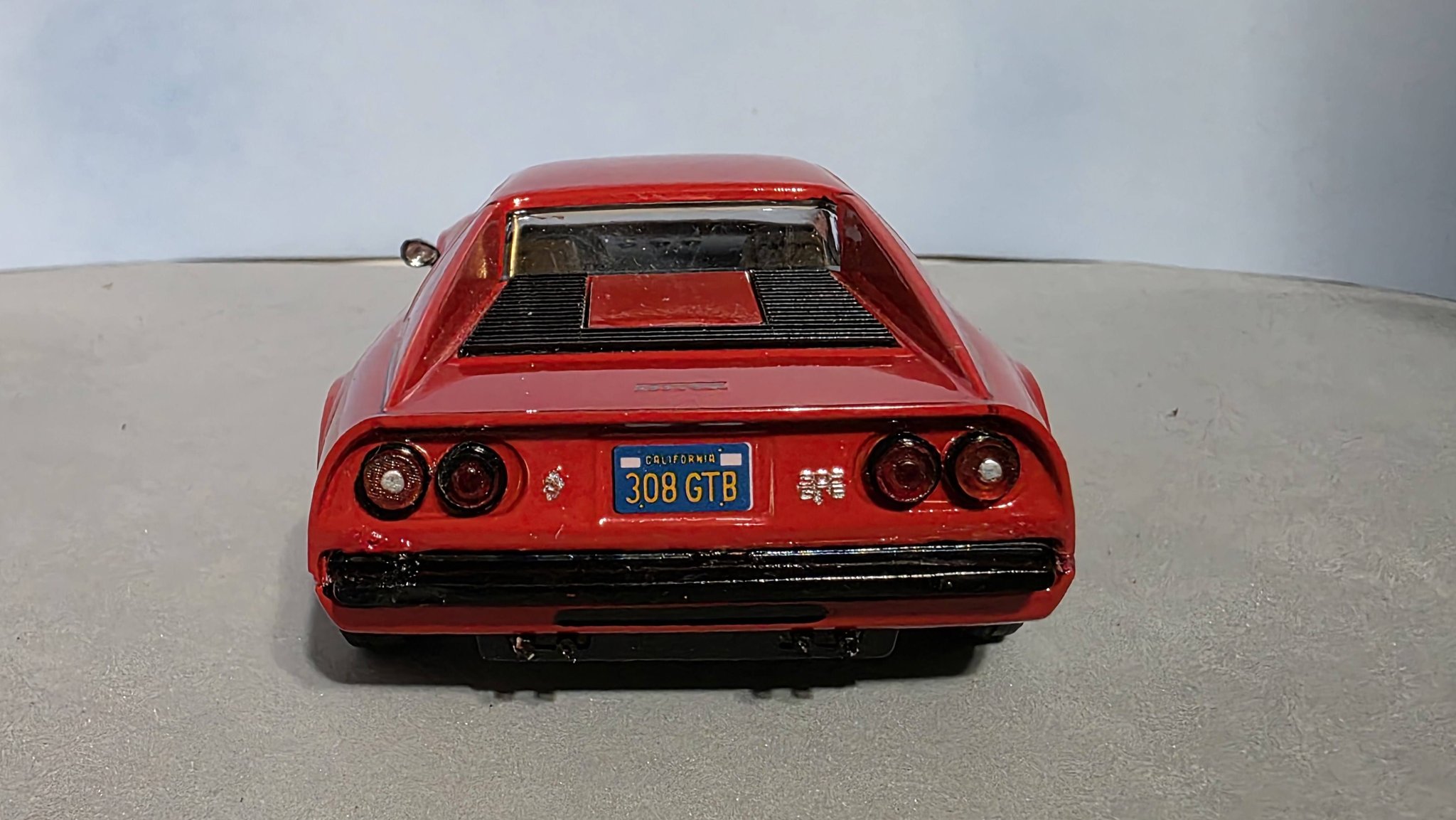 1975 - Ferrari 308 GTB ('75 Paris Saloon) 3.0 litre V8 1:18 Kyosho