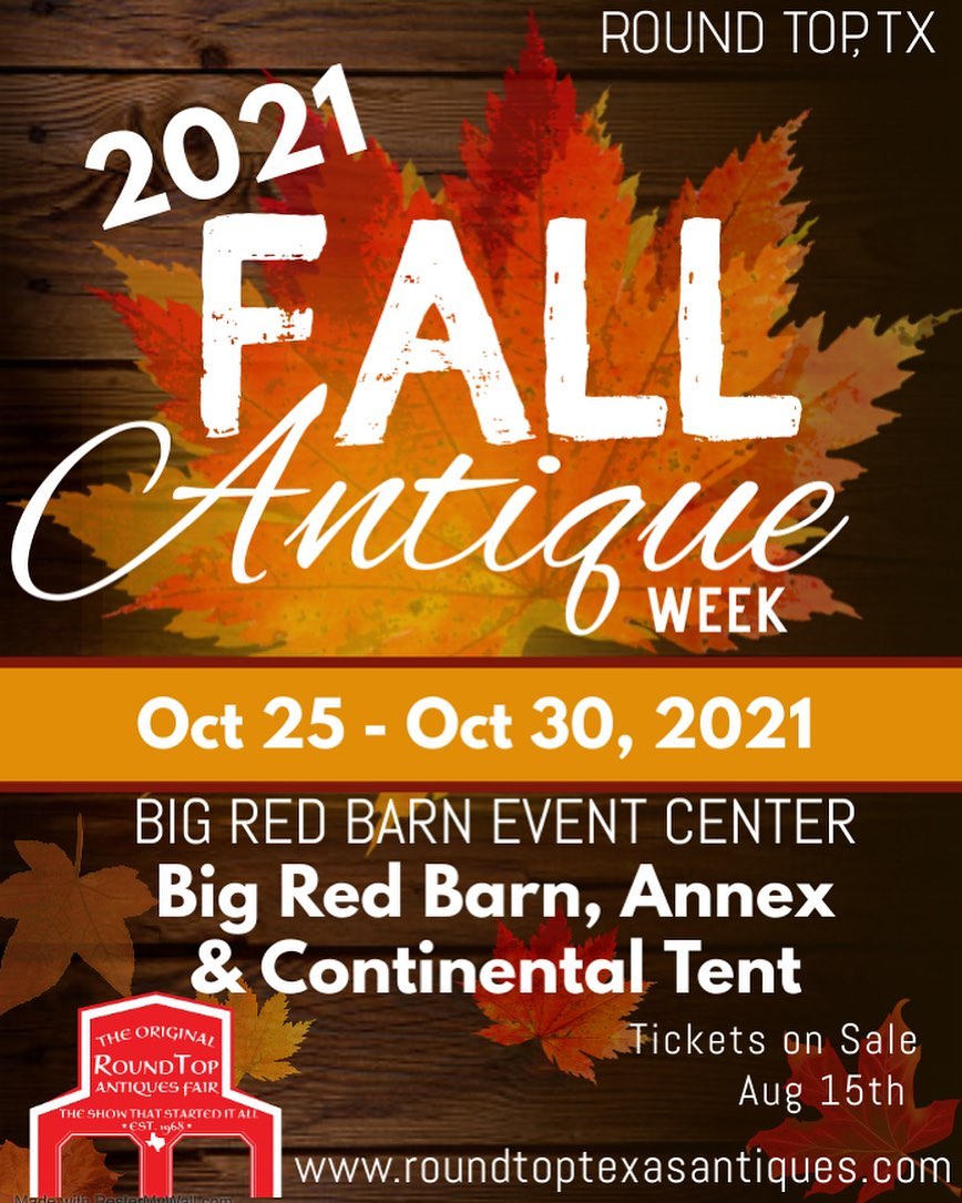 Original Round Top Antiques Fair - Get Ready! Fall Antique Week in ...